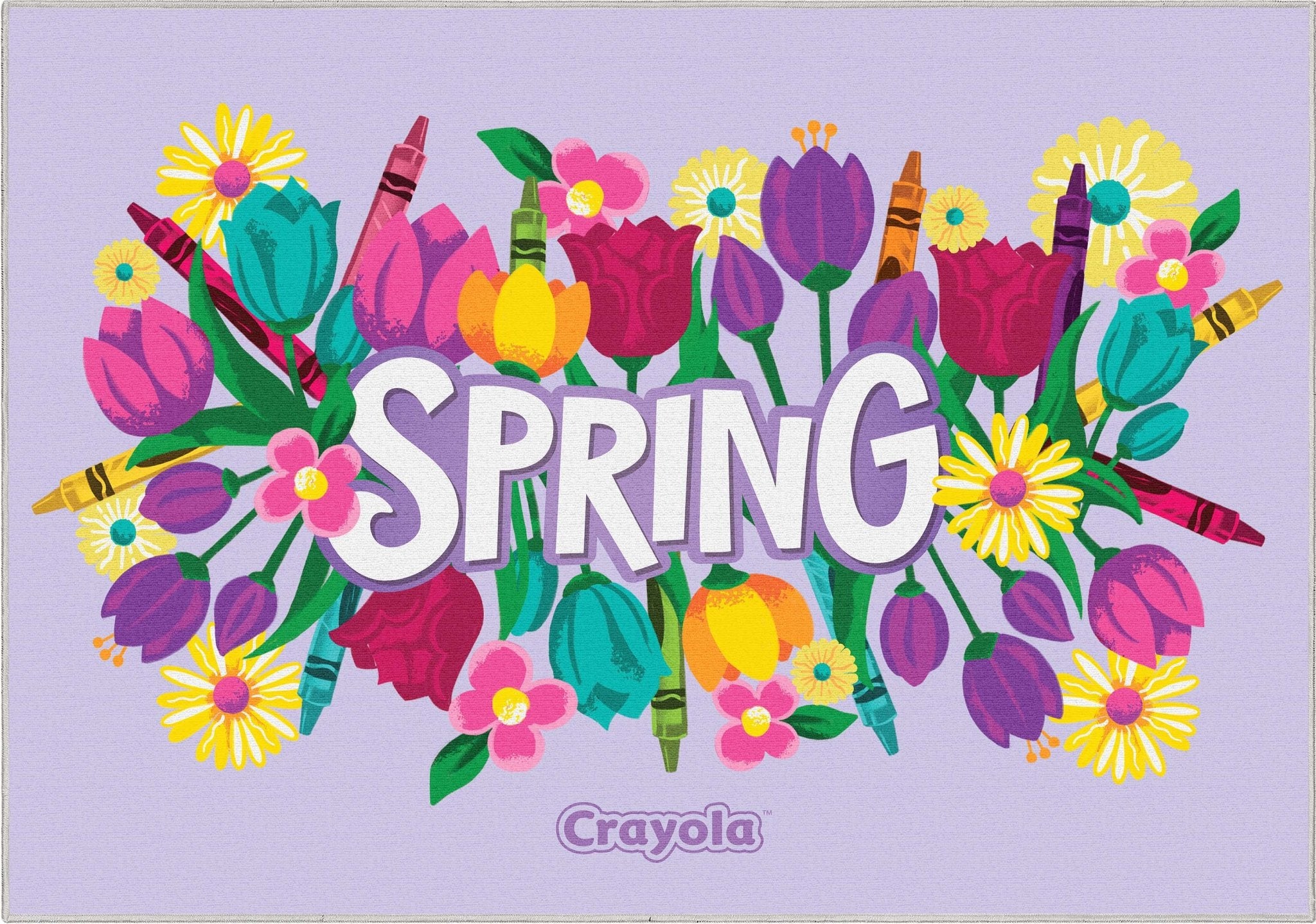 Crayola Spring Lilac Area Rug By Well Woven、mySite、gigharbornorthrealestate