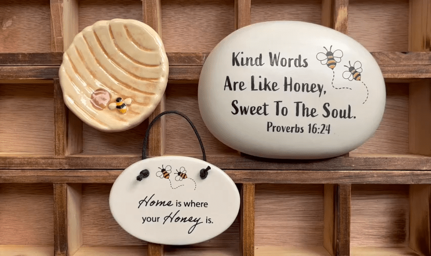Bee Hive Trinket Dishes Handmade in the USA、mySite、g9winljtr