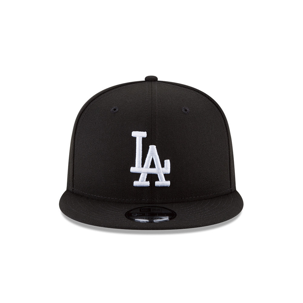 Los Angeles Dodgers New Era Black/White 9FIFTY Snapback Hat、mySite、vikingsvslions