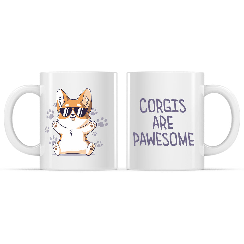 Corgis are Pawesome Mug、mySite、lovesweatpilates