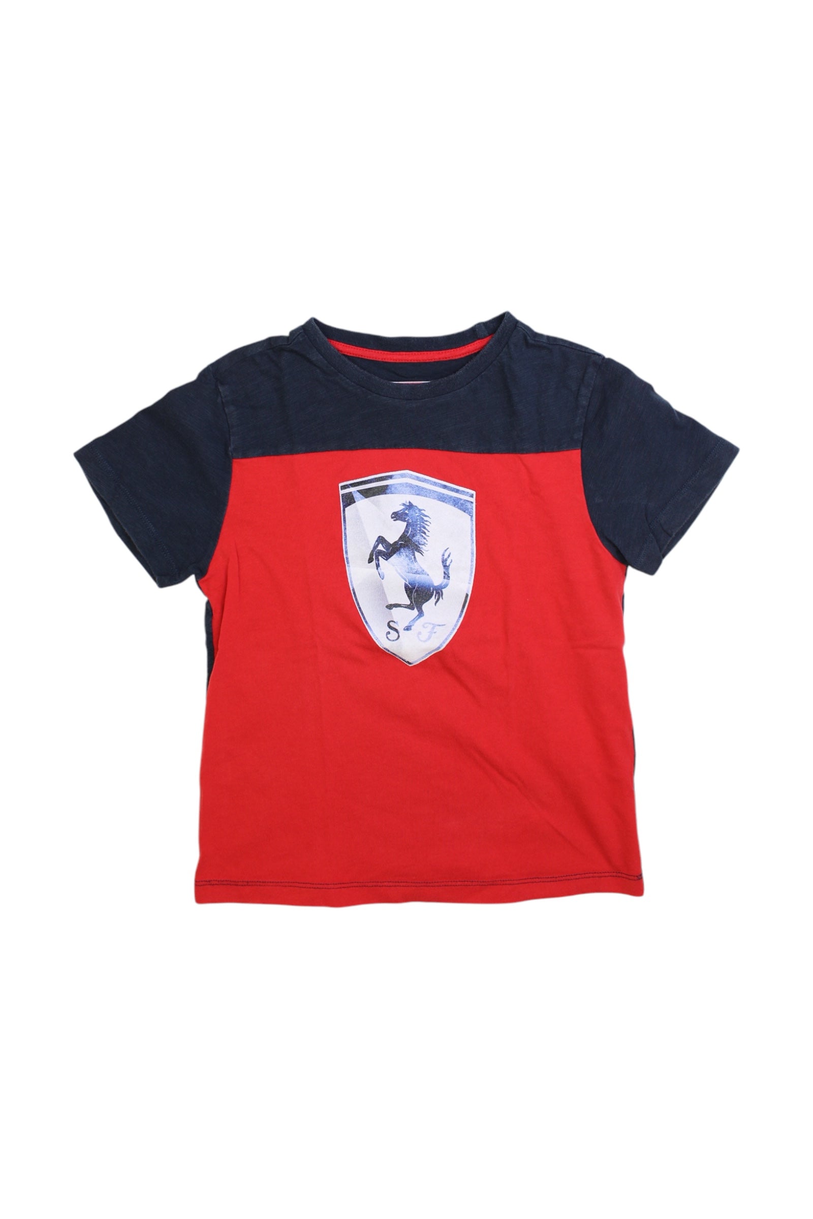 Ferrari Graphic Short Sleeve T-Shirt Size 5-6T、mySite、g9winljtr