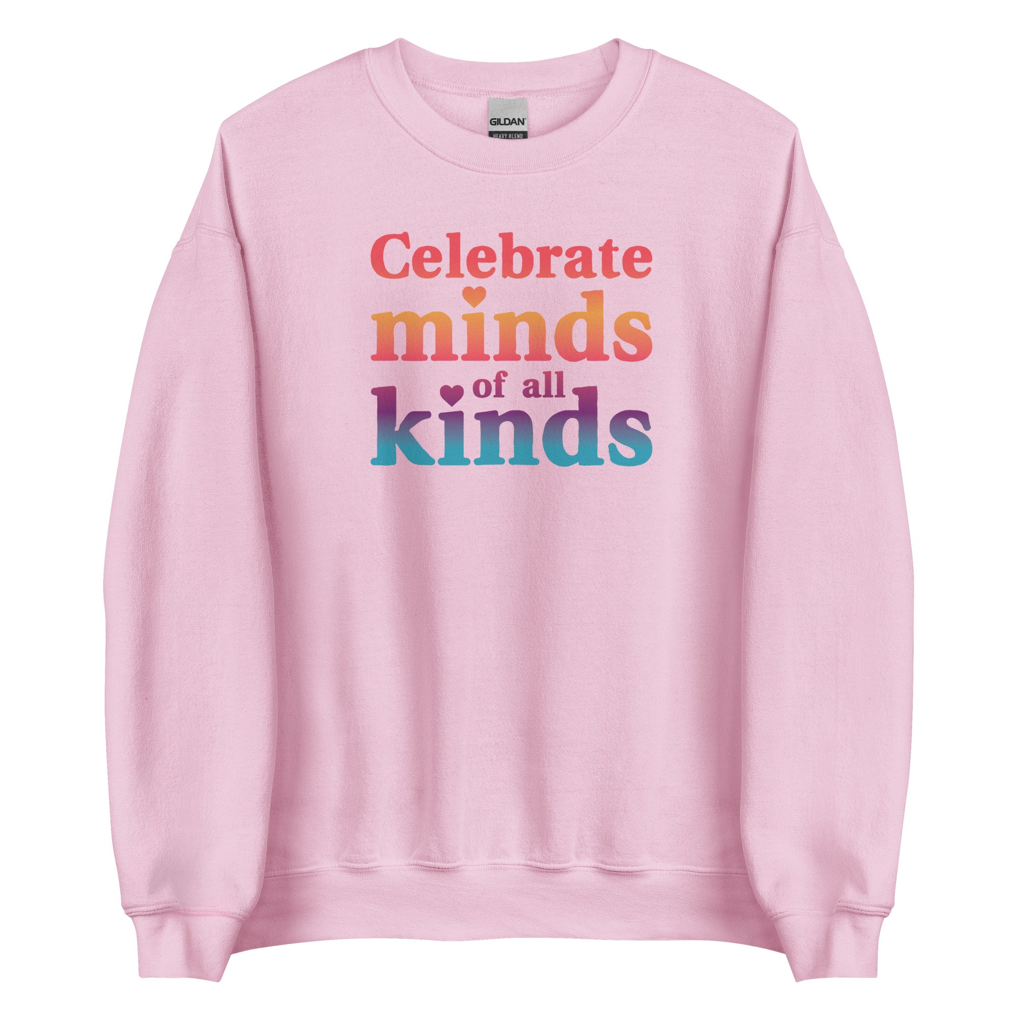 Celebrate Minds of All Kinds Crewneck Sweatshirt、mySite、camillekostekn