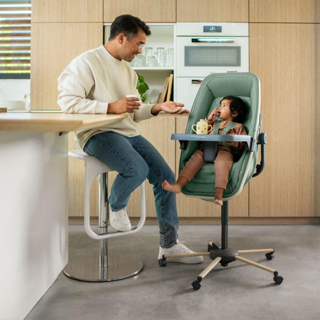  Maxi-Cosi Alba All in One Bassinet & Highchair - Beyond Graphite、mySite、merchandisen