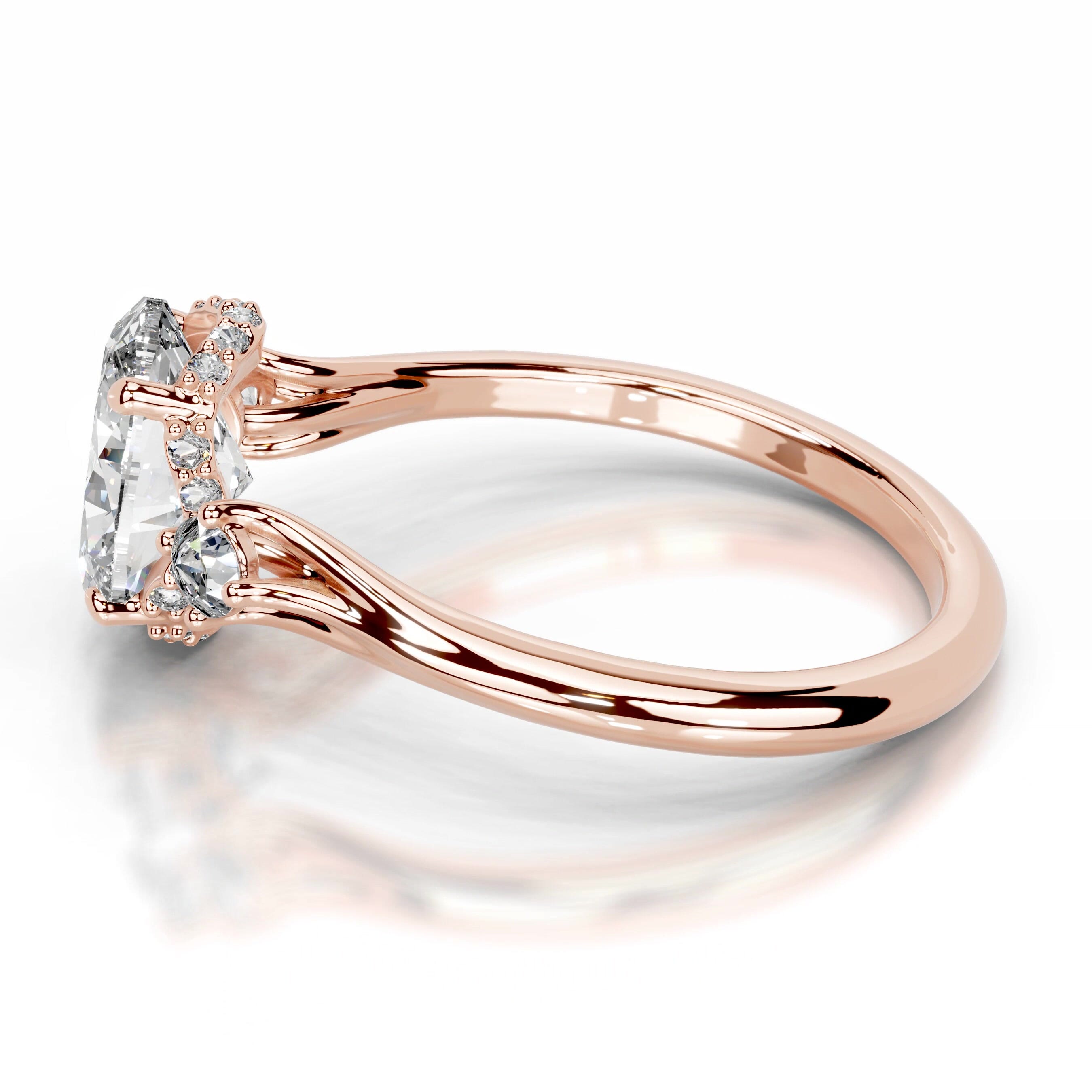 Antonia Lab Grown Diamond Ring - 14K Rose Gold、mySite、hinf8tx79