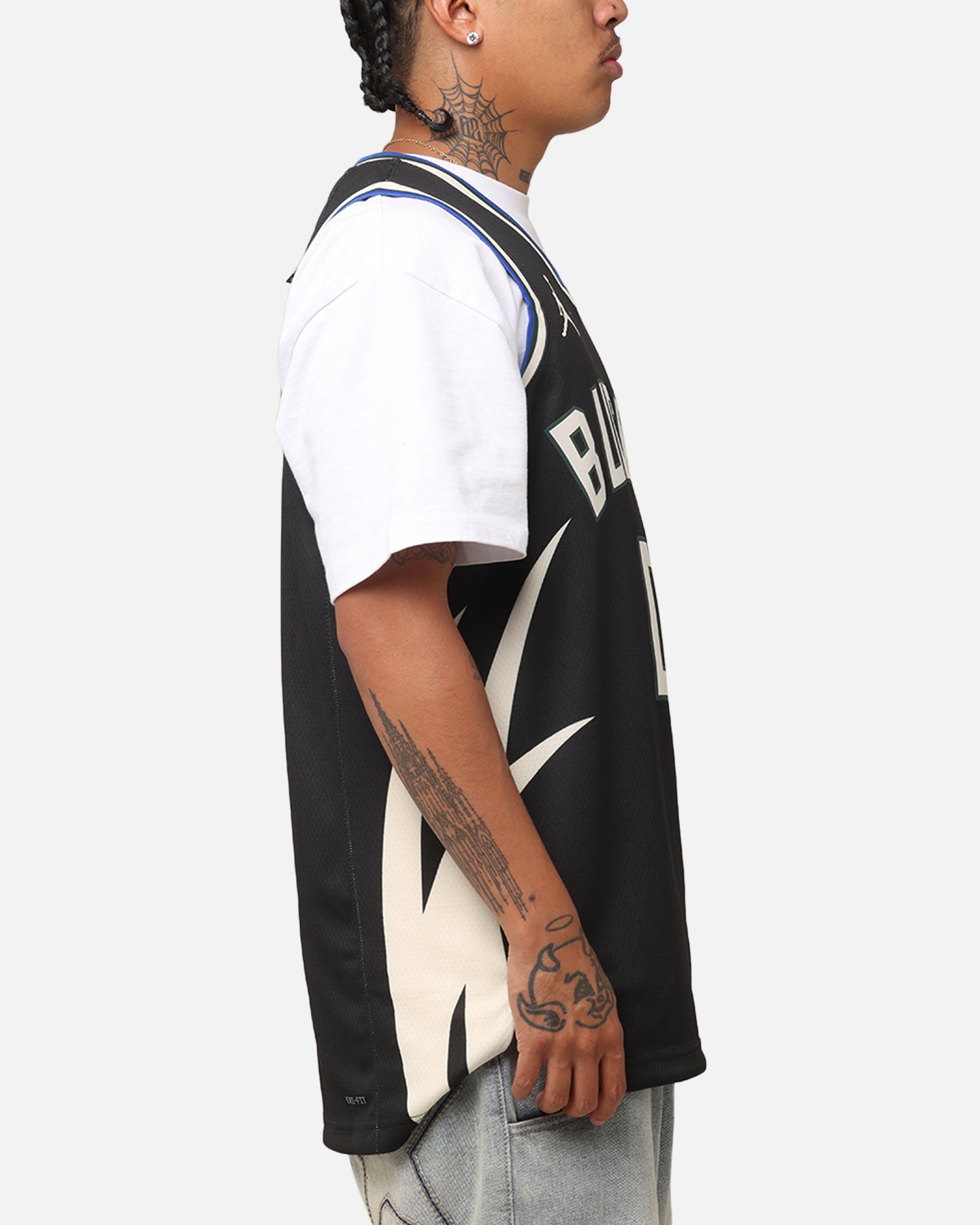 Nike Damian Lillard Milwaukee Bucks #0 Icon Edition 2022/23 Nike Dri-Fit NBA Swingman Jersey Black、mySite、zt4zffjzw