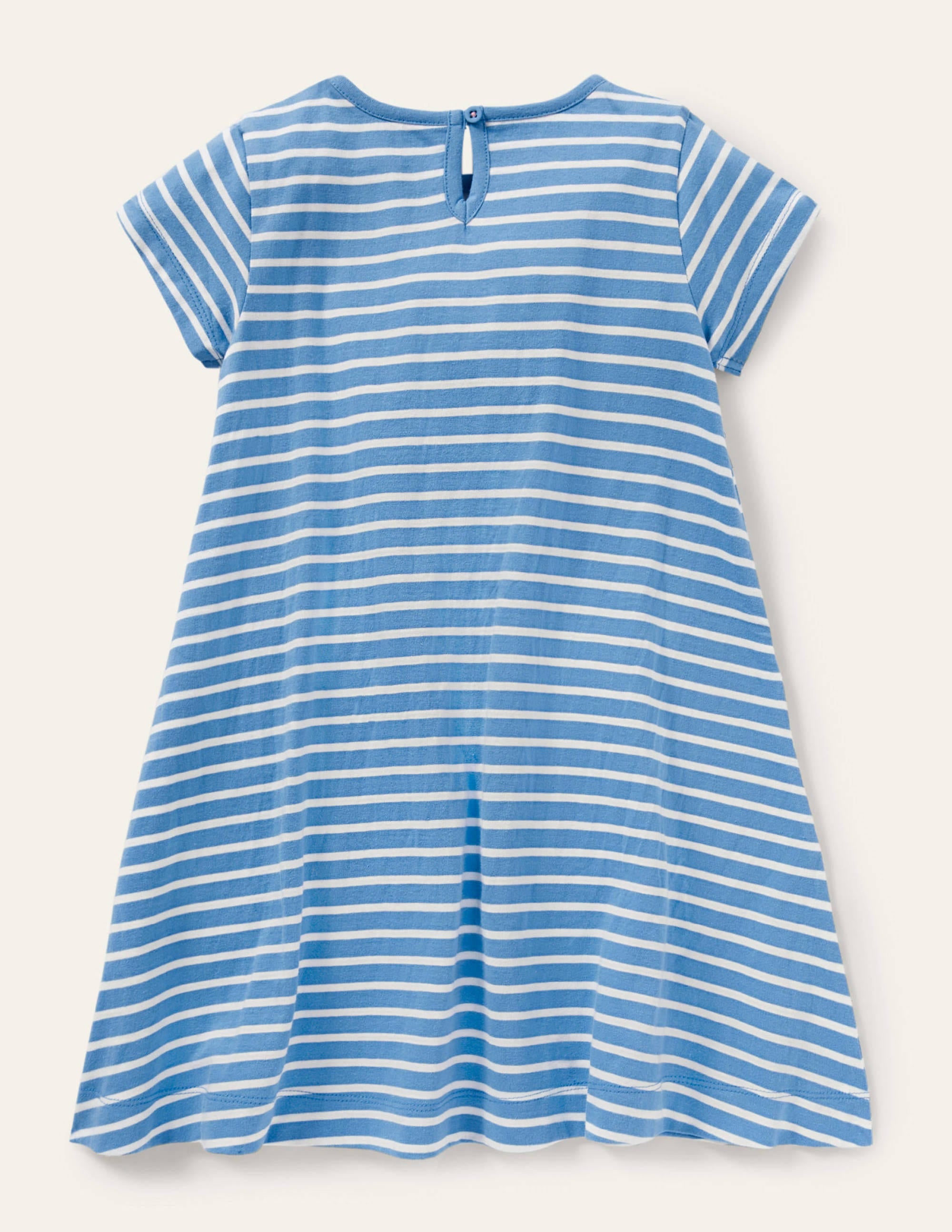  Fun Big Appliqu茅 Dress-Bluebell/Ivory Guinea Pigs、mySite、ashleygrahame