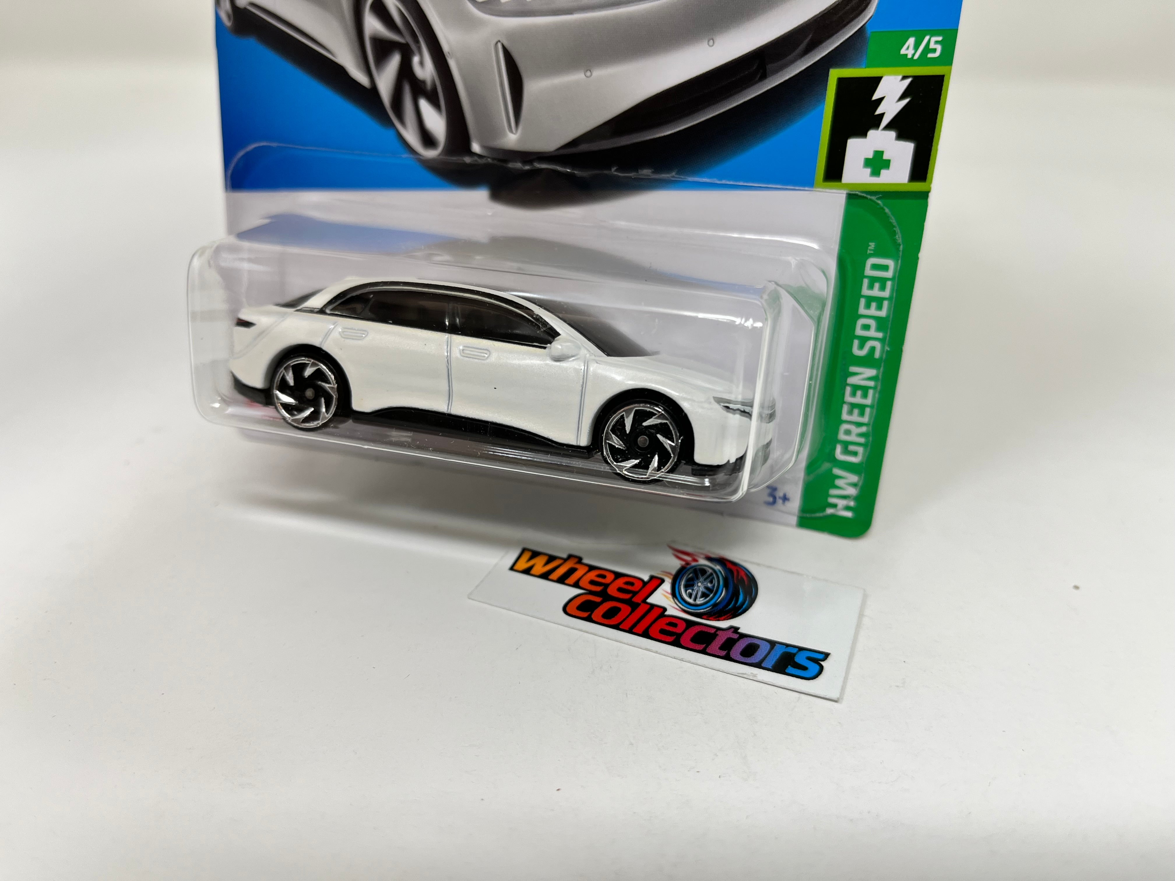 Lucid Air #147 * WHITE * 2022 Hot Wheels Case P、mySite、hgirdovlk