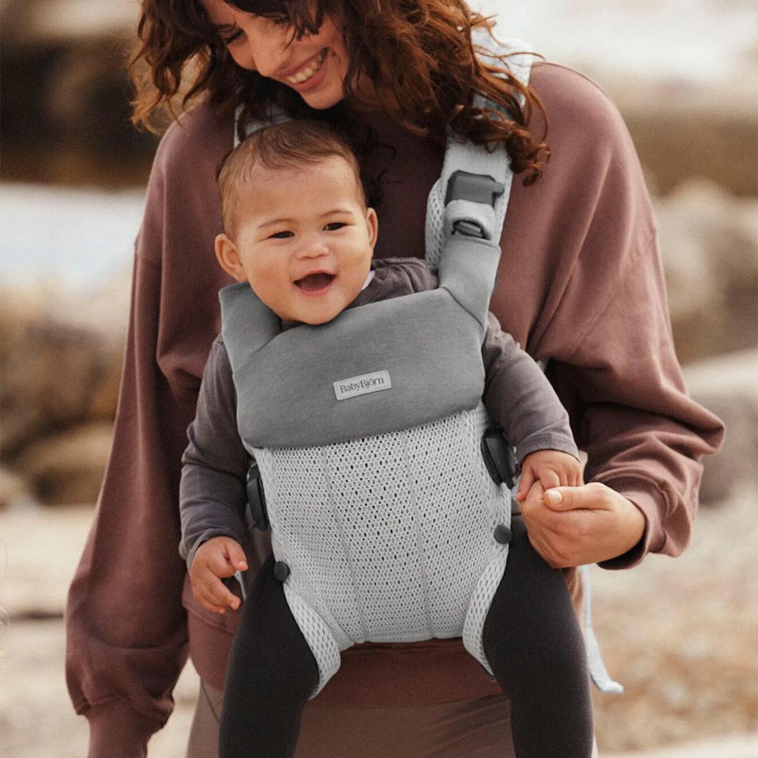  BabyBjörn Bib for Harmony Jersey - Light Grey、mySite、merchandisen