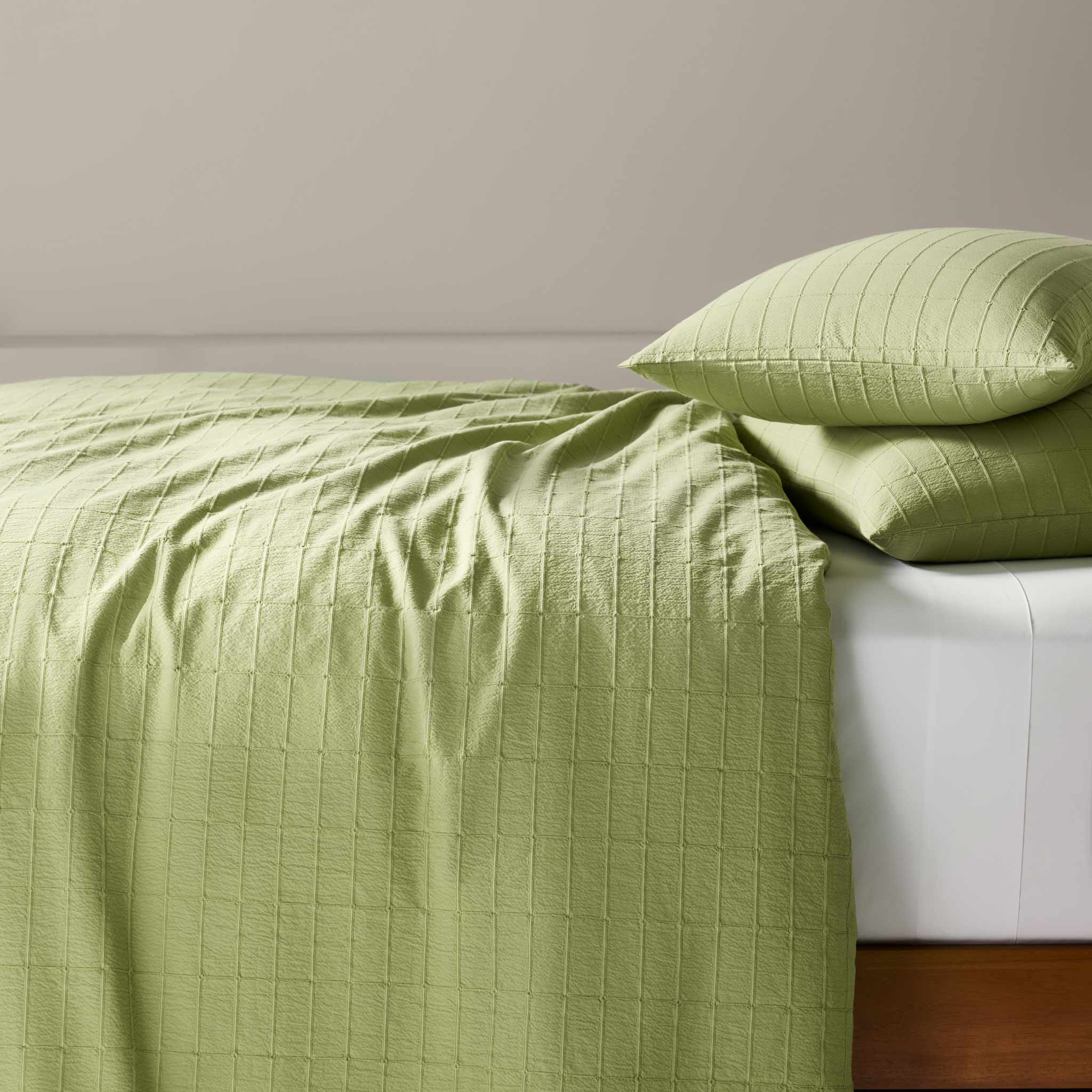  Textured Windowpane Duvet Cover、mySite、sugarbowlscore