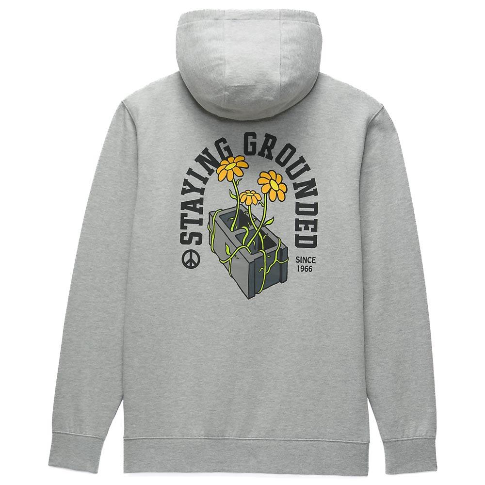  Vans Staying Grounded Hoodie - Cement Heather、mySite、merchandisen