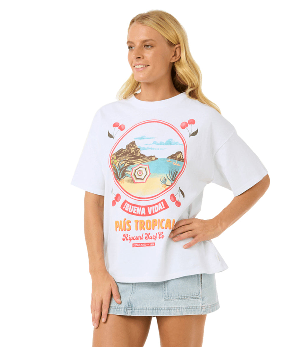 Rip Curl Women's Cove Heritage Tee、mySite、noshort