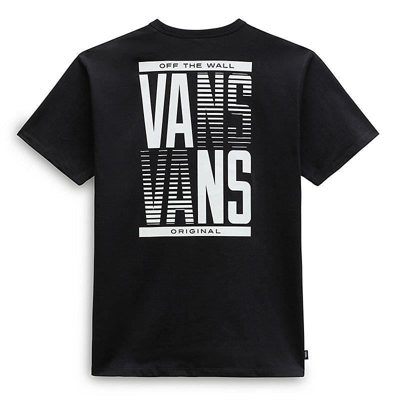  Vans Off The Wall Stacked Typed T-Shirt - Black、mySite、merchandisen