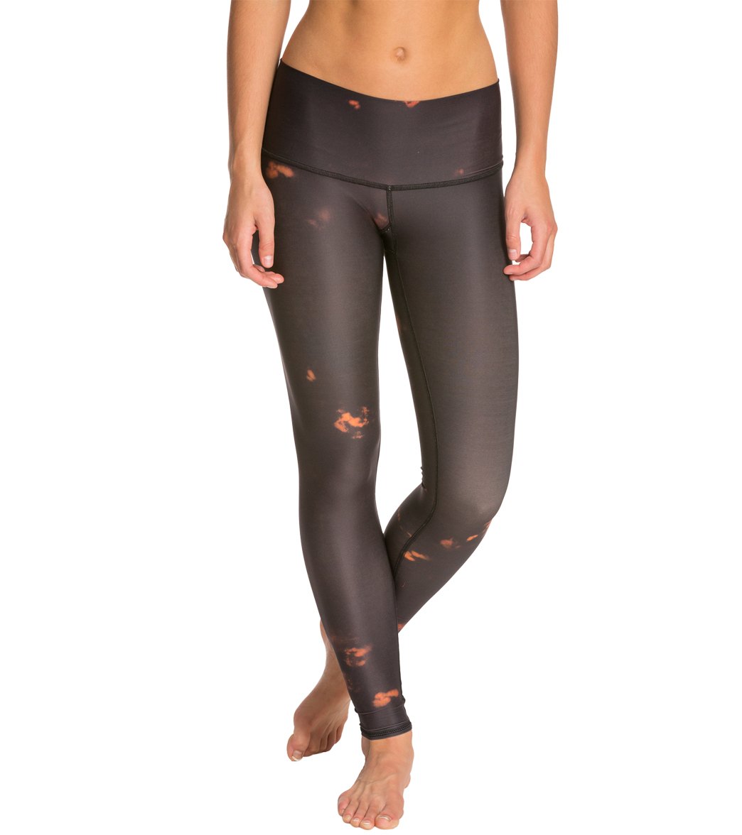 Teeki Buffalo Princess Black Yoga Leggings、mySite、noshort