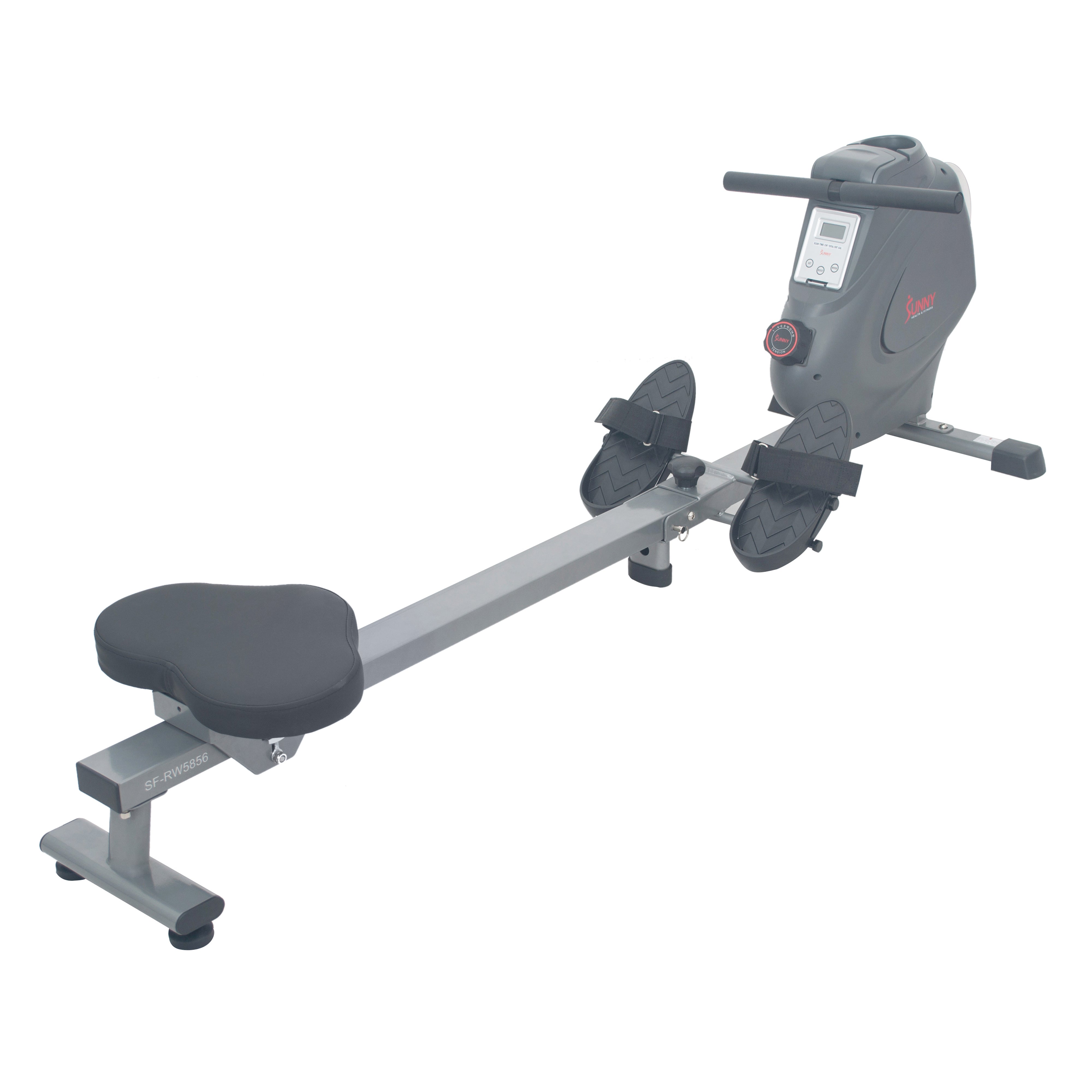  Rowing Machine Magnetic Rower, LCD Monitor w/ Device Holder、mySite、ghnorth