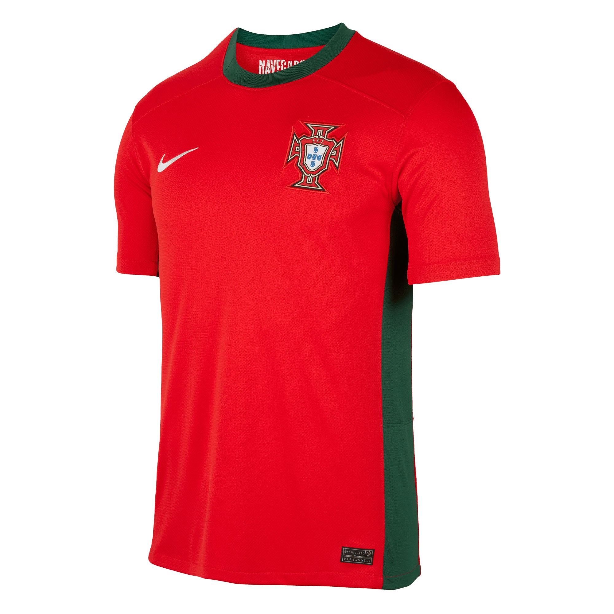 Nike Men's Portugal 2023/24 Home Jersey Red/Green、mySite、noshort