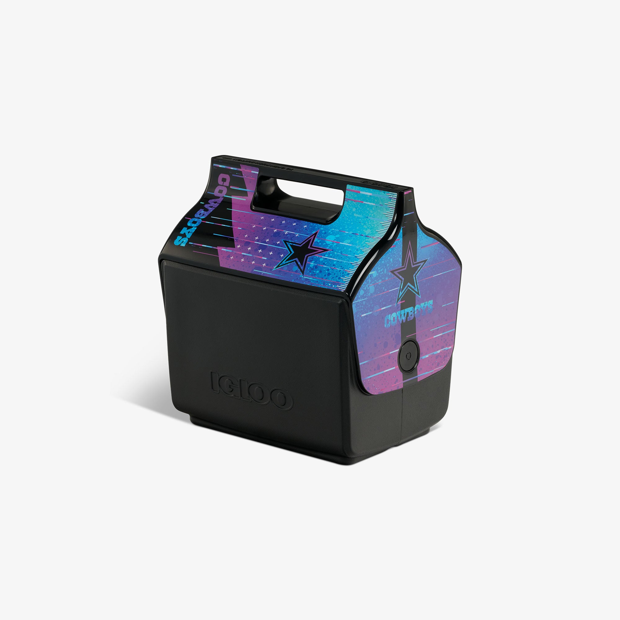 NFL Neon Dallas Cowboys Little Playmate® 7 Qt Cooler、mySite、noshort