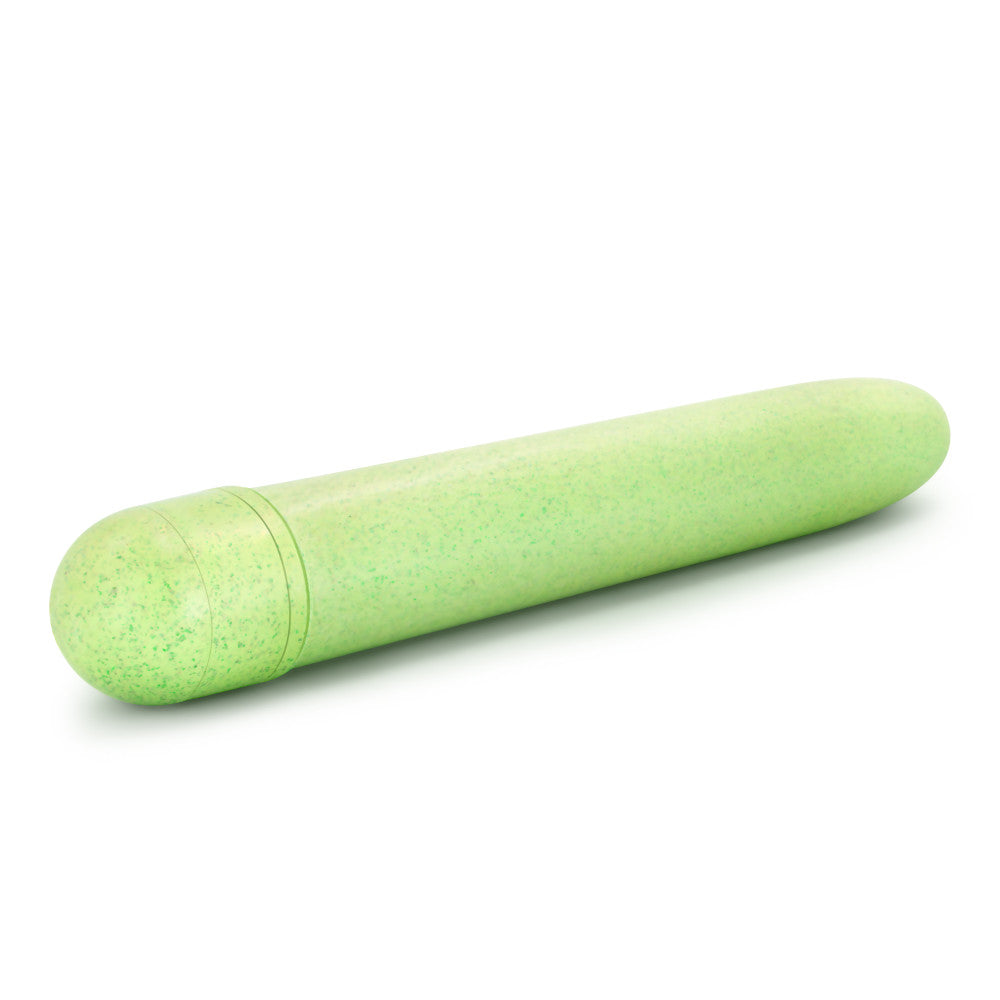 Gaia® By Blush | Eco: Plant-Based 7 Slim Multispeed Vibrator in Green - Made from Sustainable BioFeel™、mySite、bottomscart