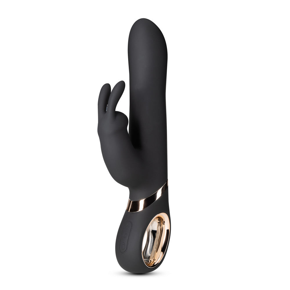 Blush Victoria G-Spot Black 9-Inch Rabbit Loop Handle Vibrator、mySite、bottomscart