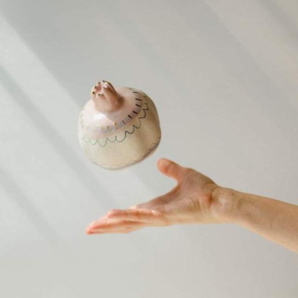 Blush Pomegranate Sculpture by SIND Studio、mySite、topwebapps