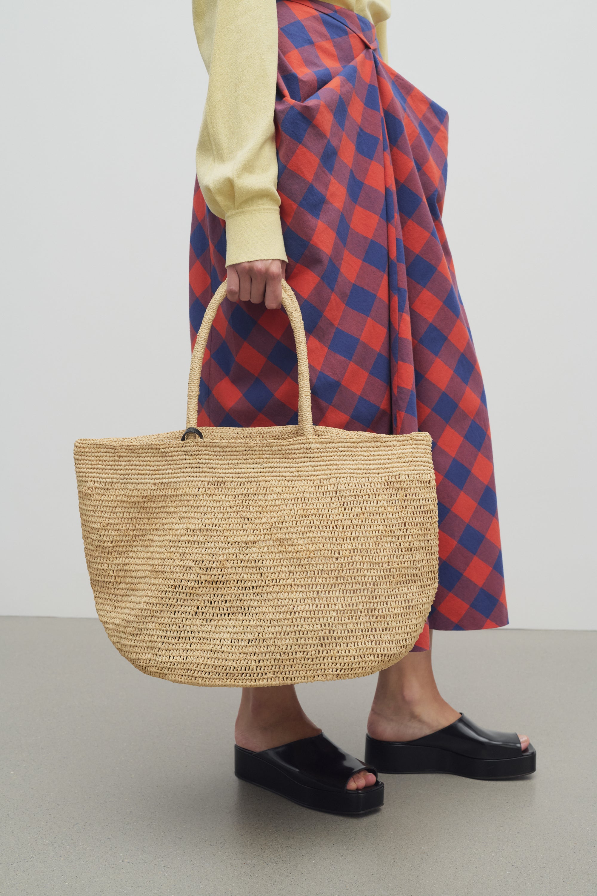 Oregon Bag in Raffia、mySite、aoinhome