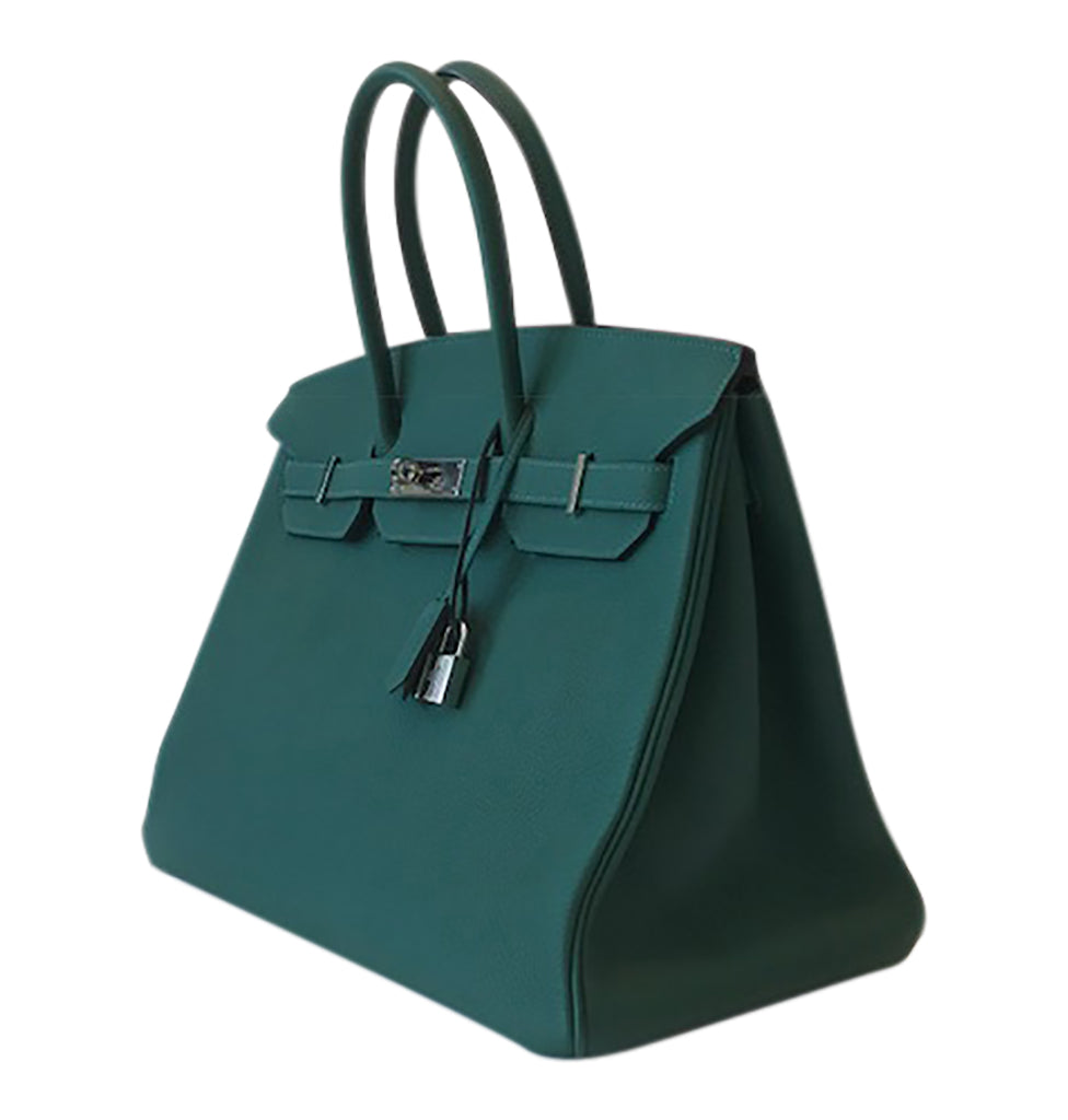 Hermès Togo Birkin 35cm Bag Malachite PHW、mySite、garminoutage.com