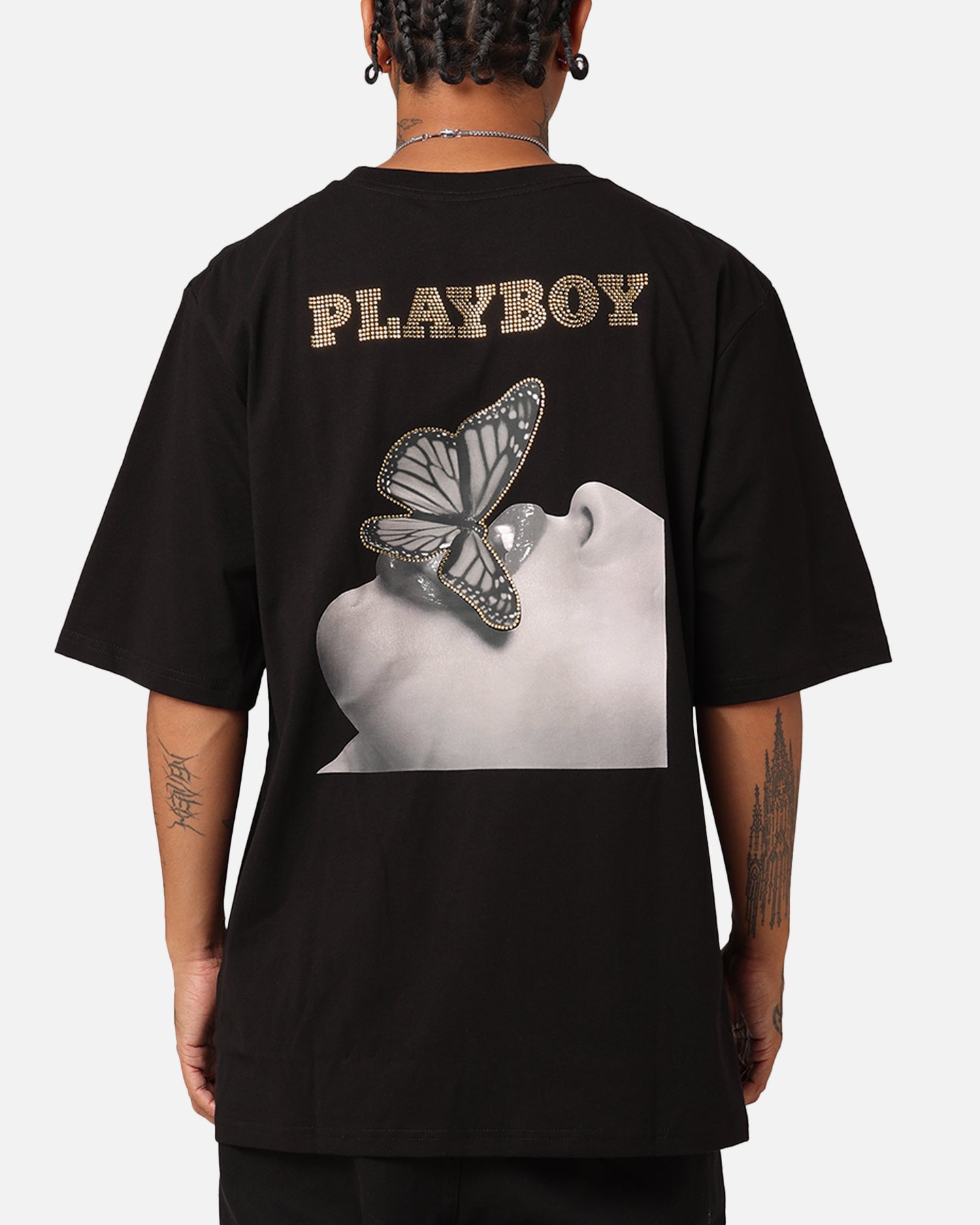Playboy Diamanté T-Shirt Black、mySite、zt4zffjzw