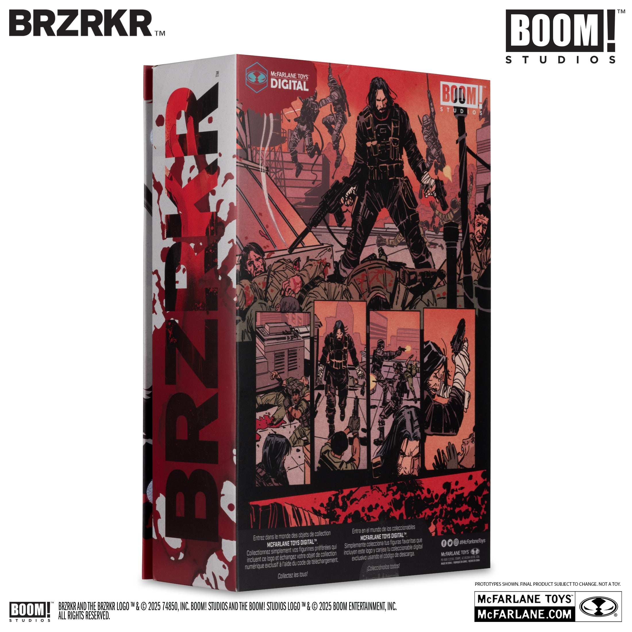 McFarlane Toys BRZRKR B with McFarlane Toys Digital Collectible、mySite、hgirdovlk