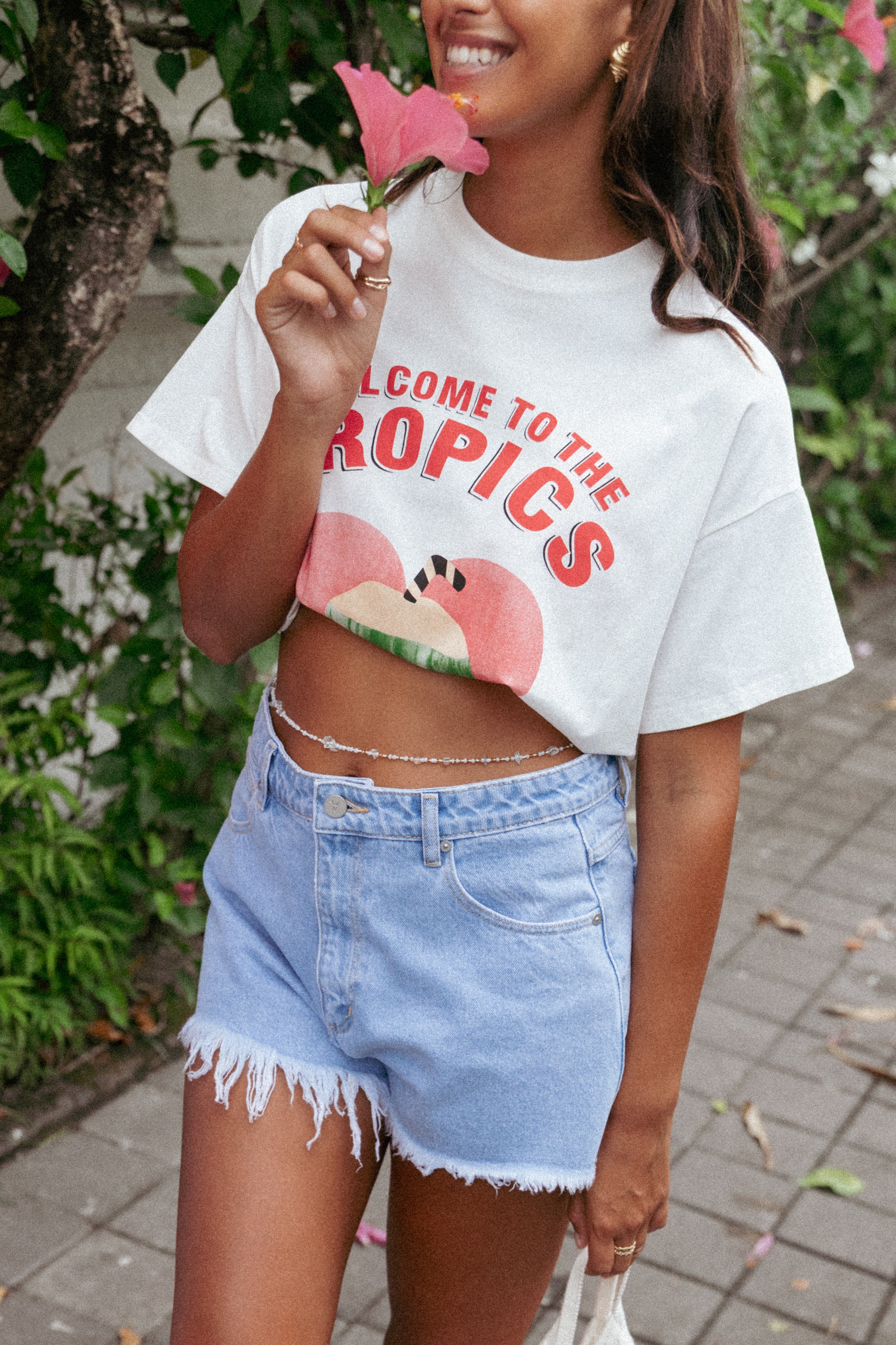  The Tropics Graphic Tee - White、mySite、sugarbowlscore