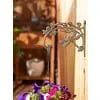 Dragonfly Cast Iron Wall Hook or Planter Bracket、mySite、g9winljtr
