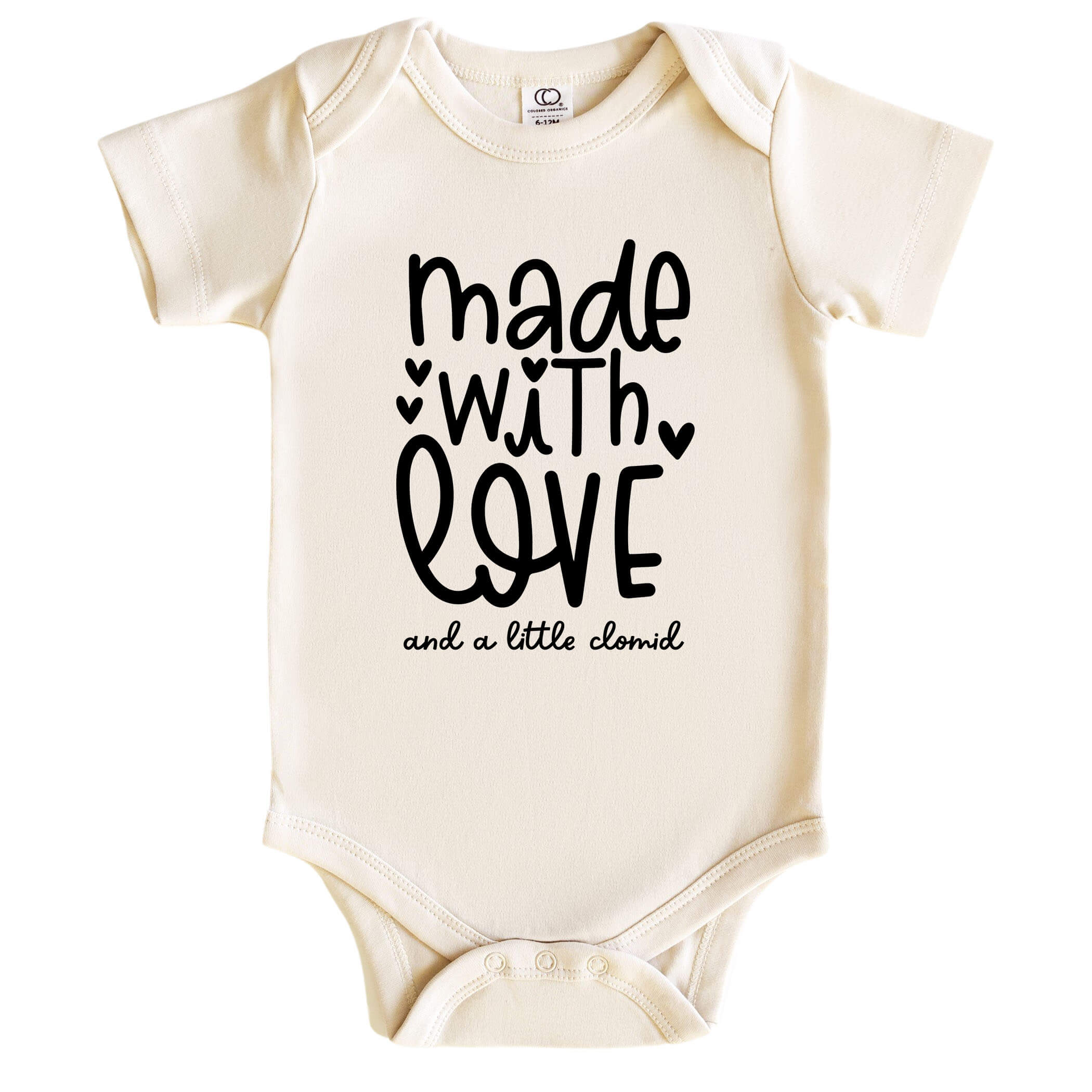  Made With Love Graphic Bodysuit | Natural、mySite、layawaytickets