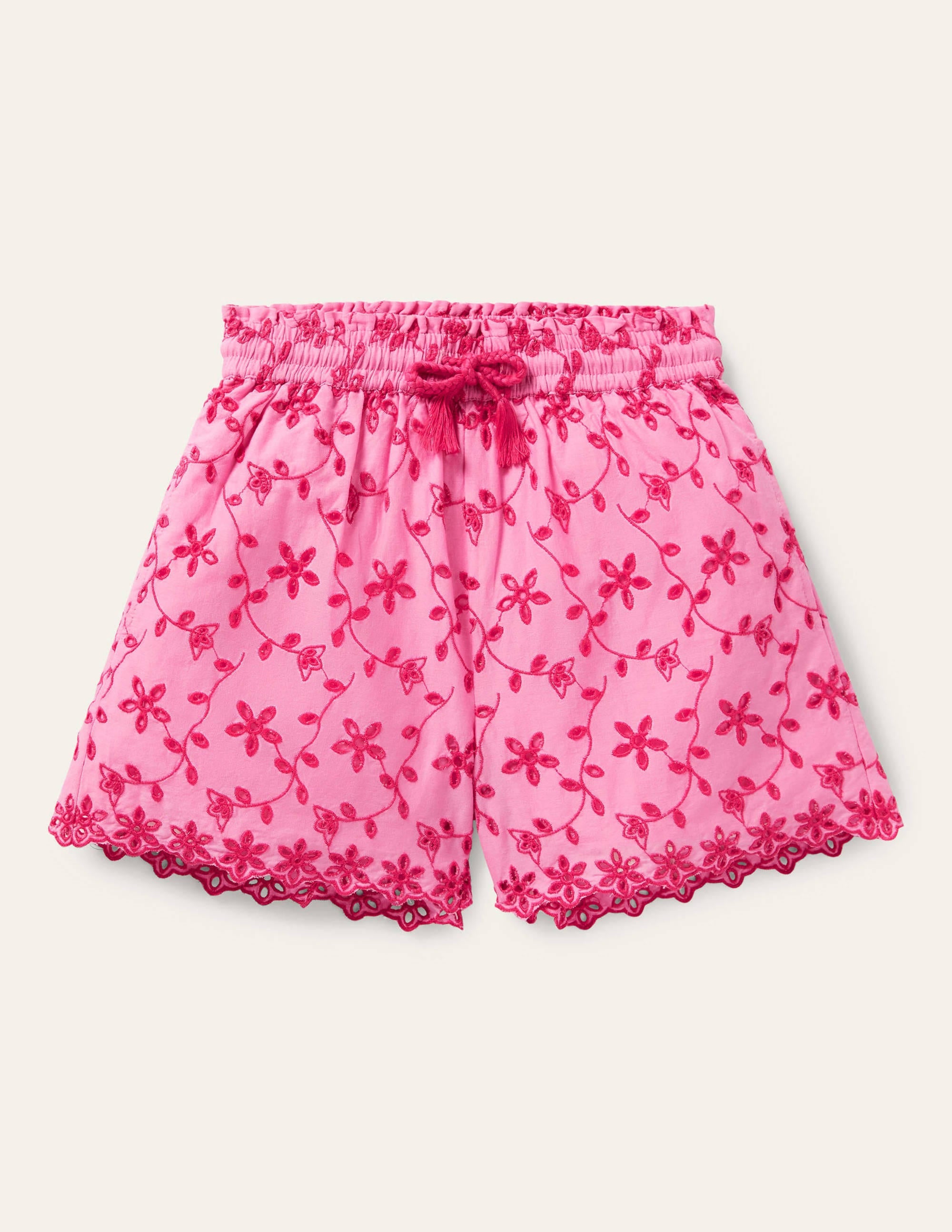  Broderie Shorts-Bright Petal Pink、mySite、ashleygrahame