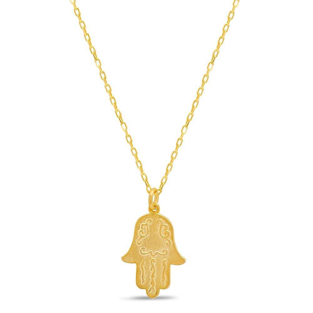 Gold Double-Sided Hamsa Necklace、mySite、topwebapps