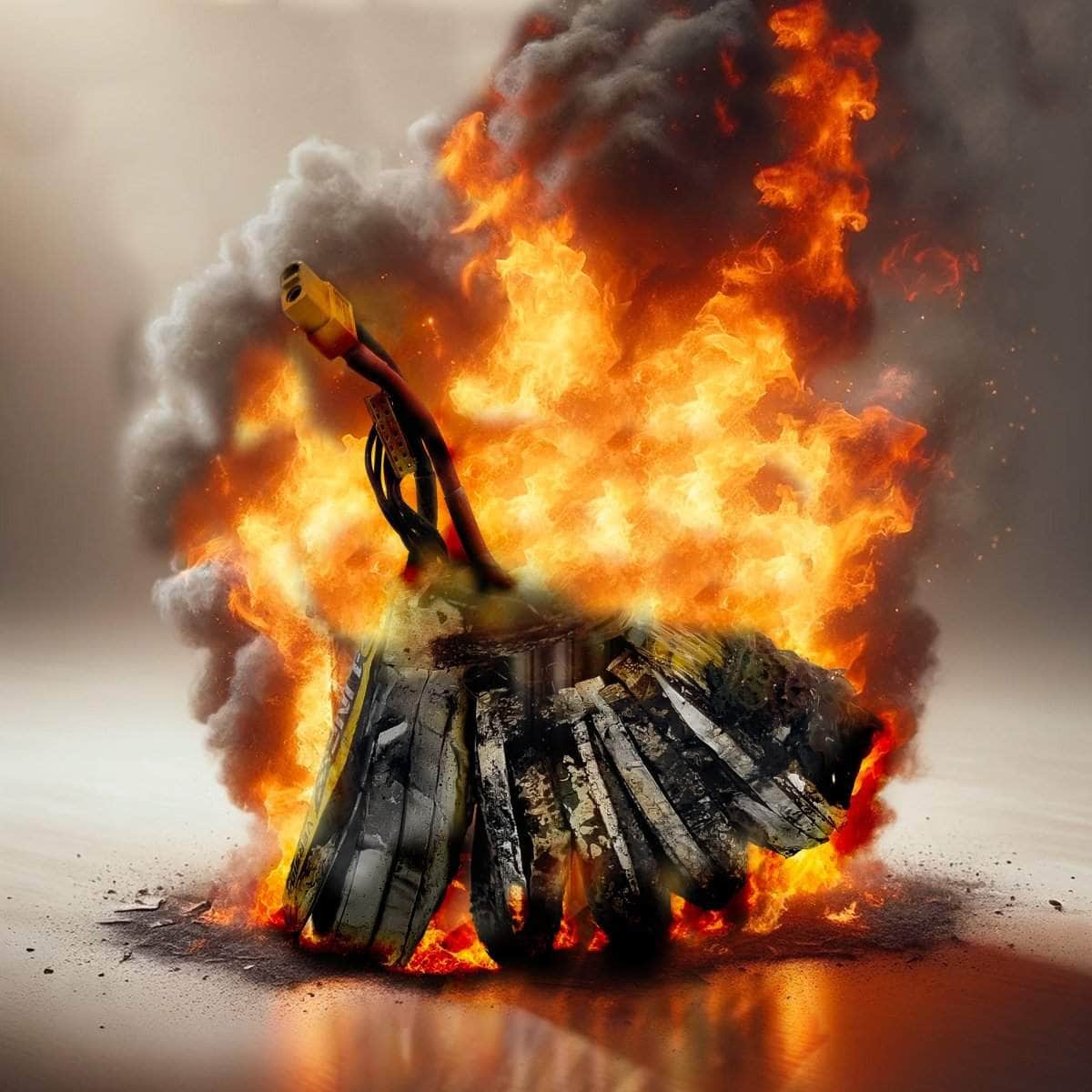  LiPo Fire Scented Premium Candle V2 by Quad Gas、mySite、merchandisen