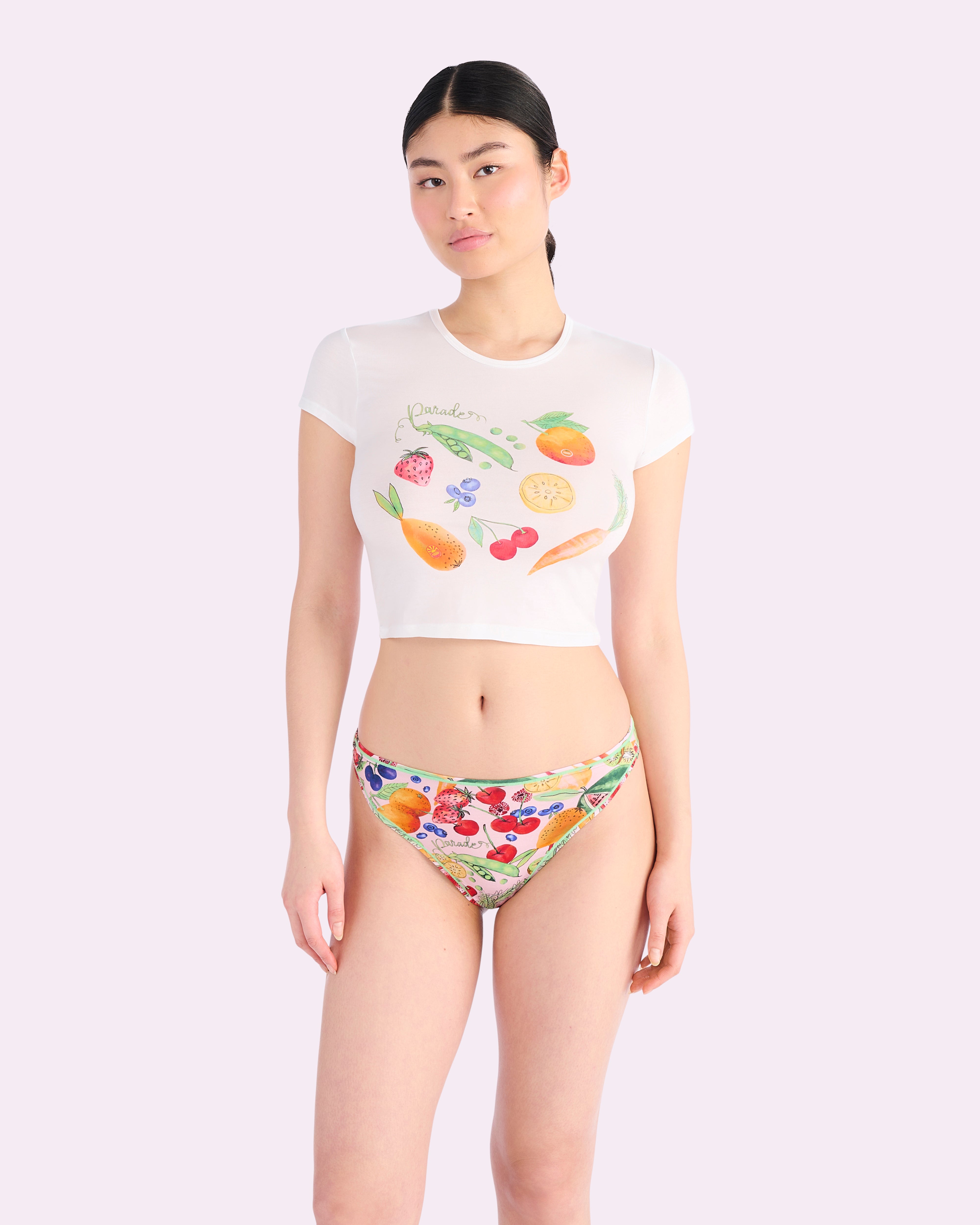 Ultra-Flattering High Rise Thong | New:Cotton (Farmer's Market)、mySite、bengalsvssteelers