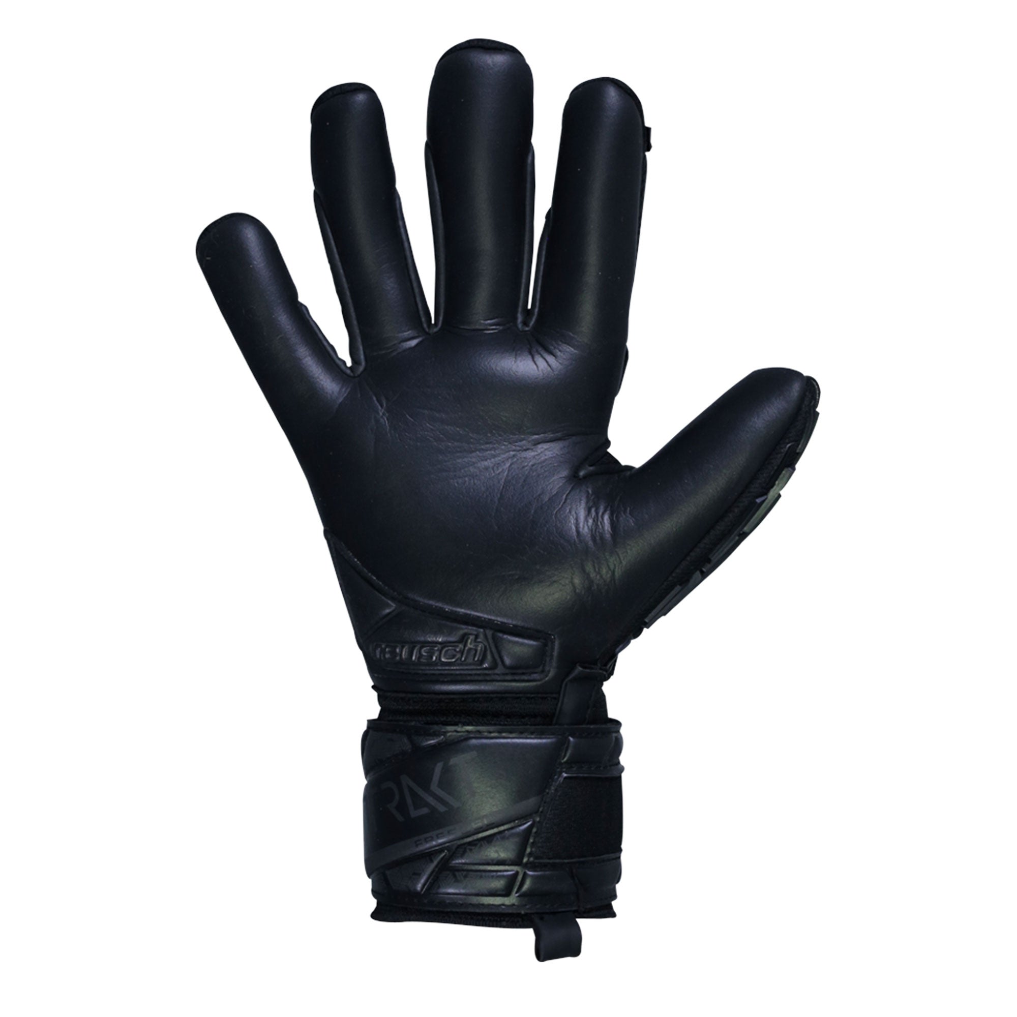 Reusch Men's Attrakt Freegel Infinity Fingersave Goalkeeper Gloves Black、mySite、noshort