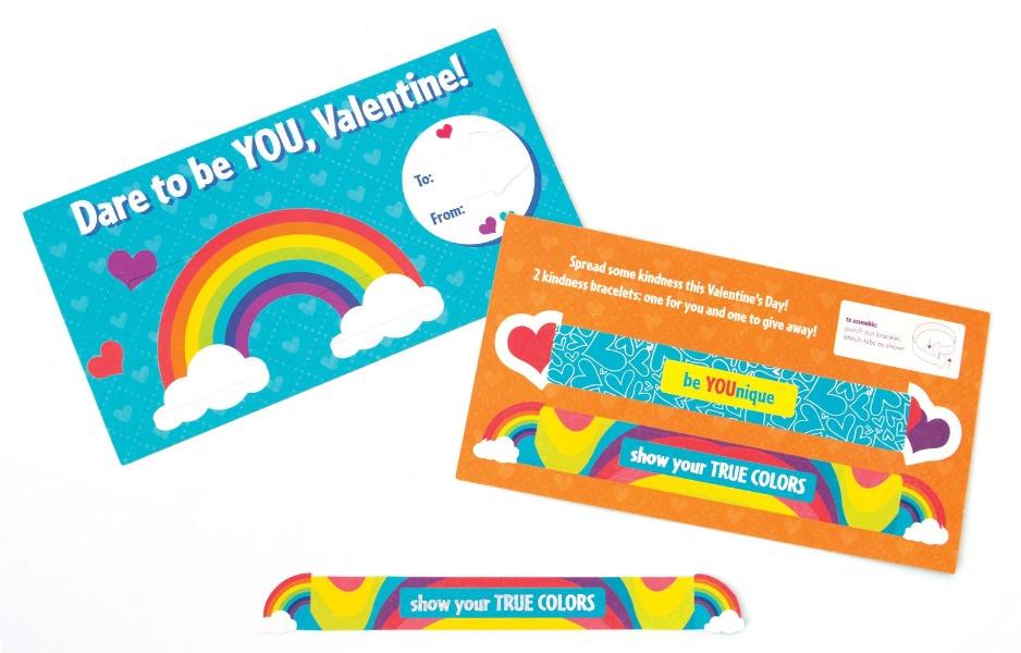  Valentine Cards Set - Kindness Bracelet、mySite、ghnorth