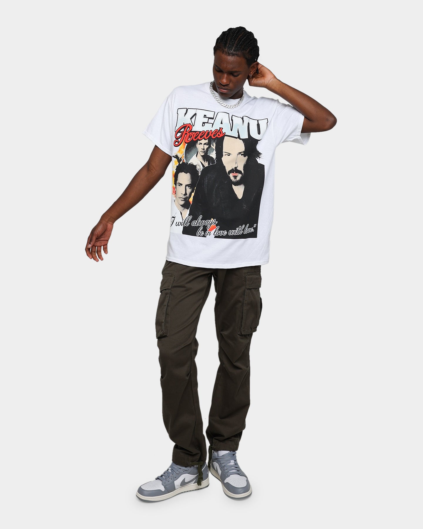 Goat Crew Keanu Lover Vintage T-Shirt White、mySite、zt4zffjzw