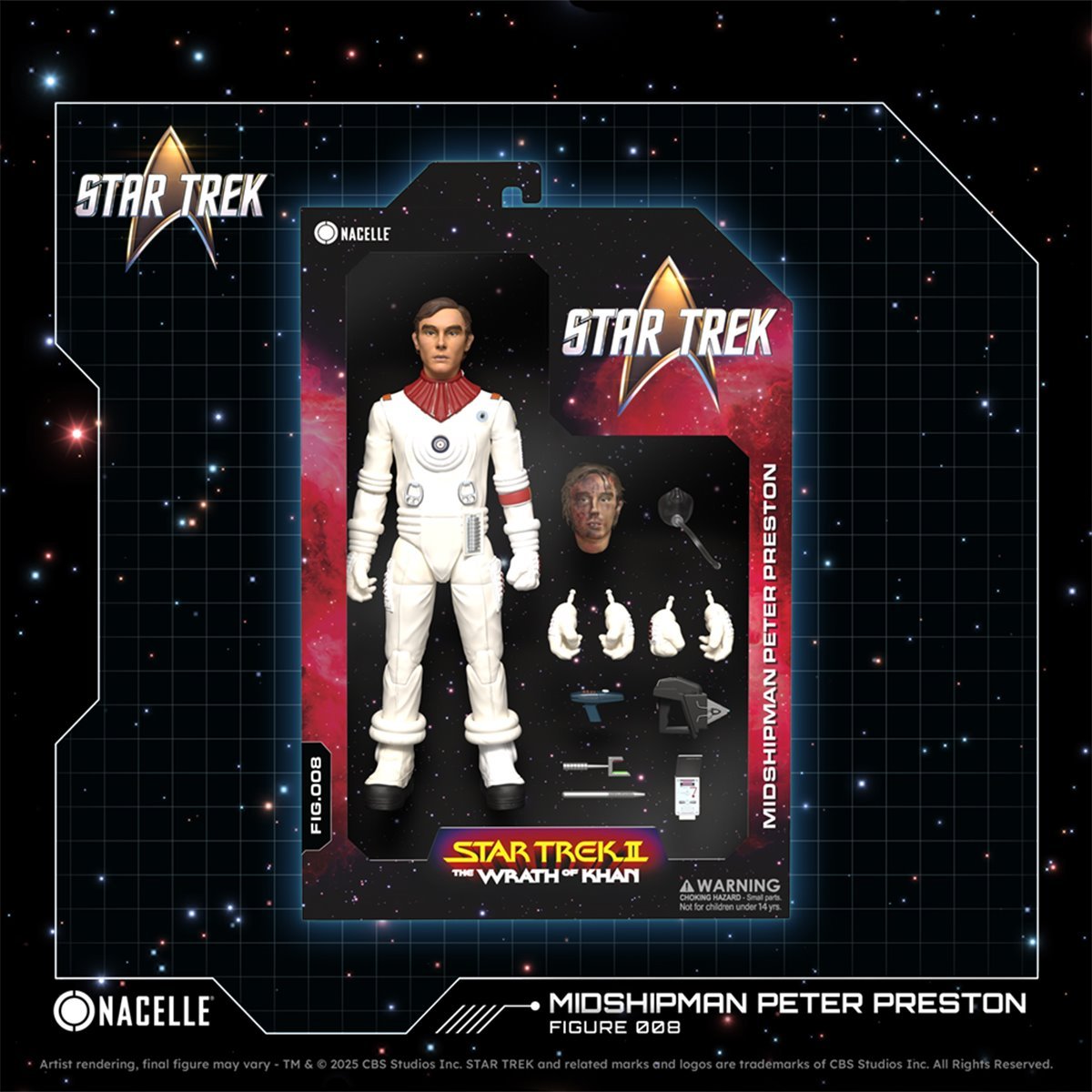 Star Trek II: The Wrath of Khan Fig.008 Midshipman Peter Preston (1/12 Scale)、mySite、hgirdovlk