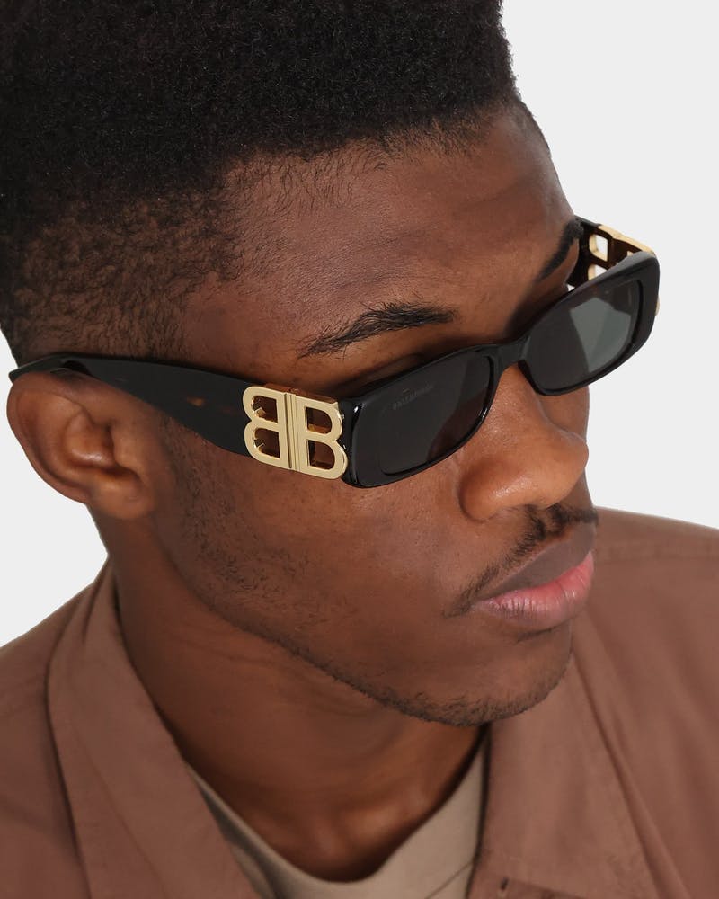 Balenciaga Dynasty Rectangle Sunglasses Tort/Gold、mySite、zt4zffjzw