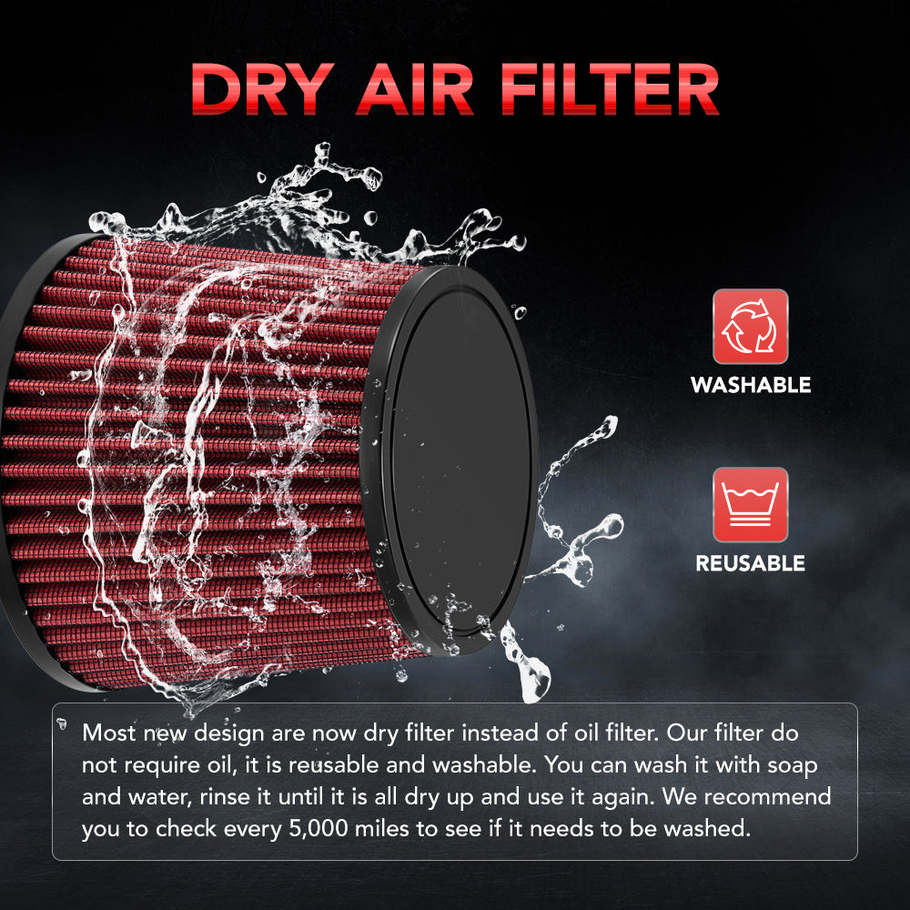 Cold Air Intake for 2007-2008 Chevy Silverado/Tahoe/Yukon/Suburban/Avalanche/Escalade 4.8L 5.3L 6.2L V8 Engines、mySite、nflplayoffbracketp