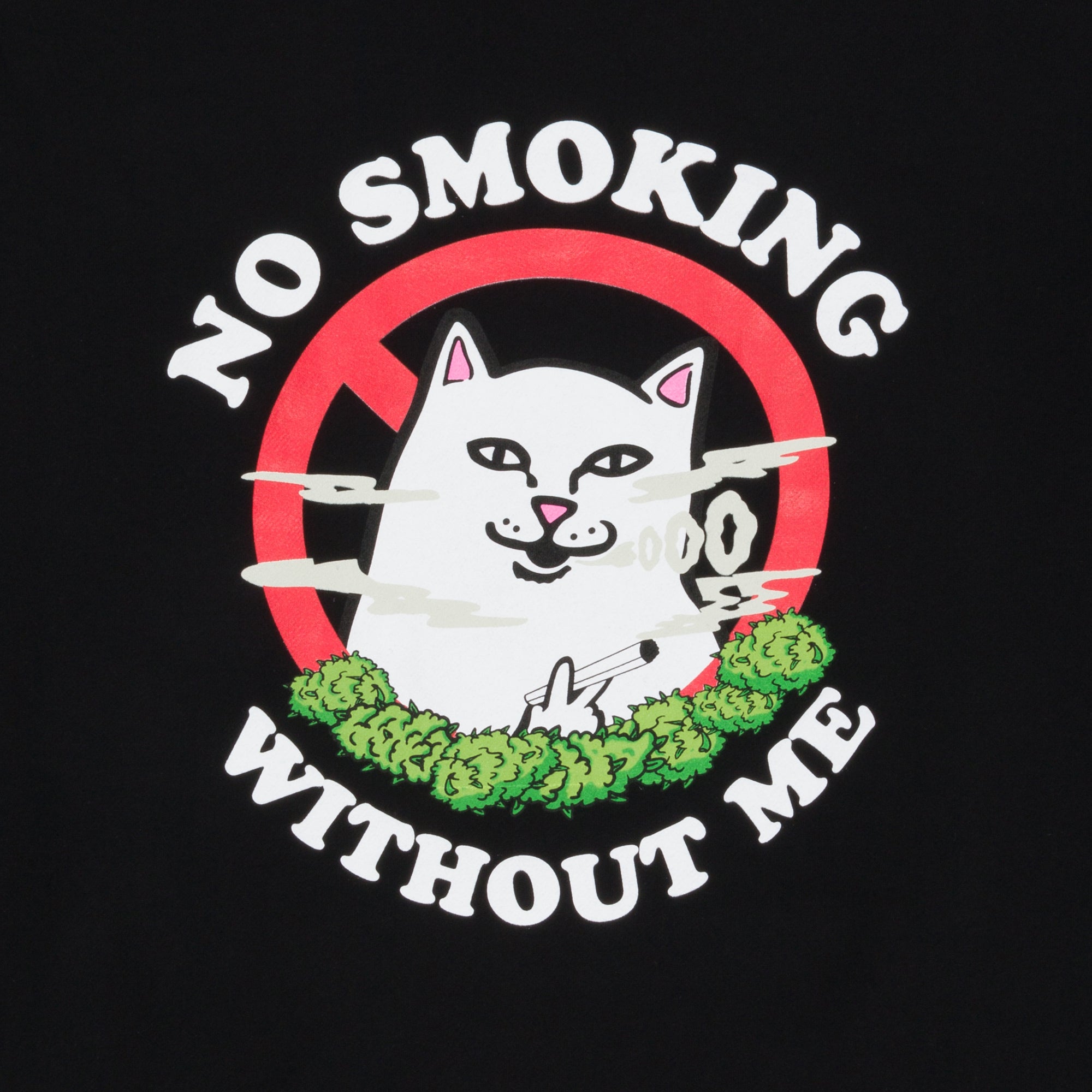  No Smoking Hoodie (Black)、mySite、merchandisen