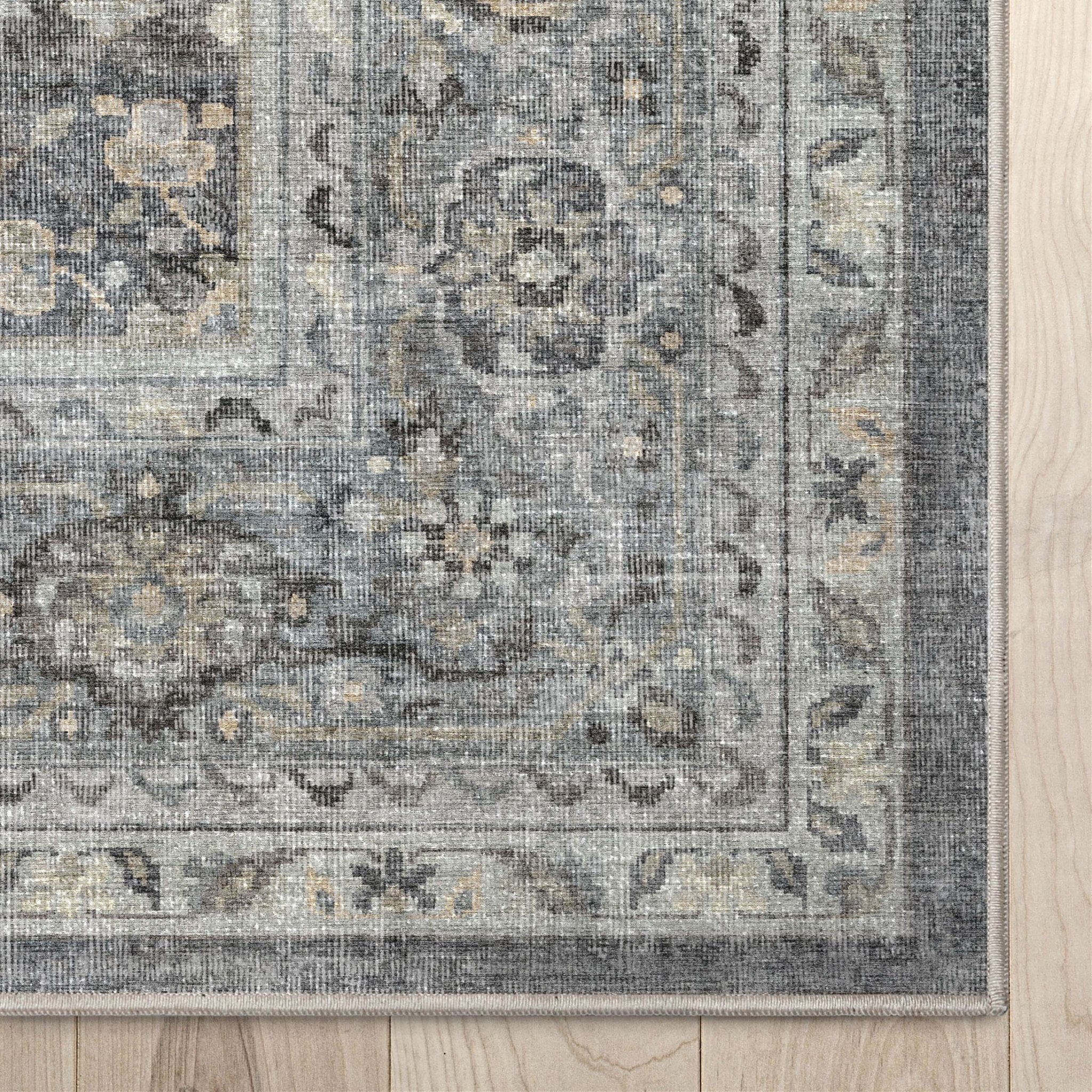 Tirana Vintage Medallion Oriental Flat-Weave Rug、mySite、gigharbornorthrealestate