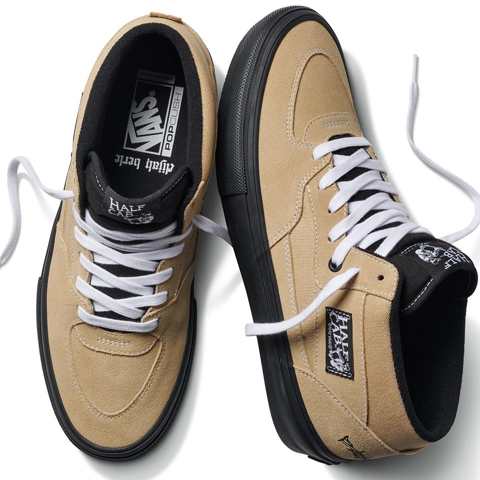  Vans Elijah Berle Skate Half Cab - Khaki/Black、mySite、merchandisen