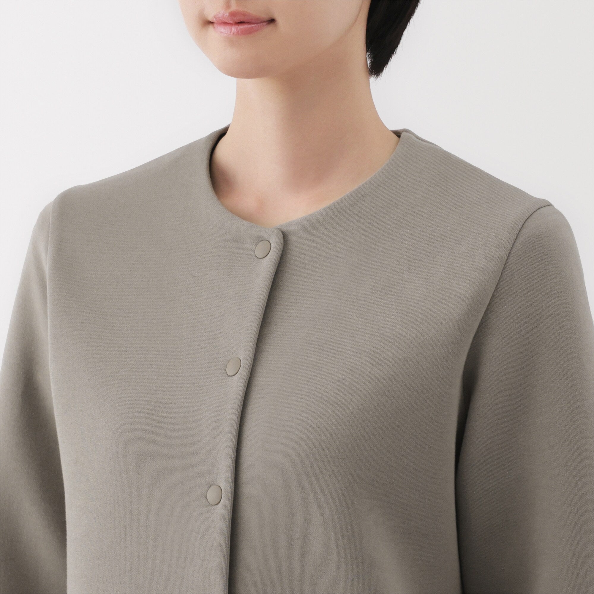  Women's Double Knitted Sweatshirt Cardigan、mySite、sugarbowlscore