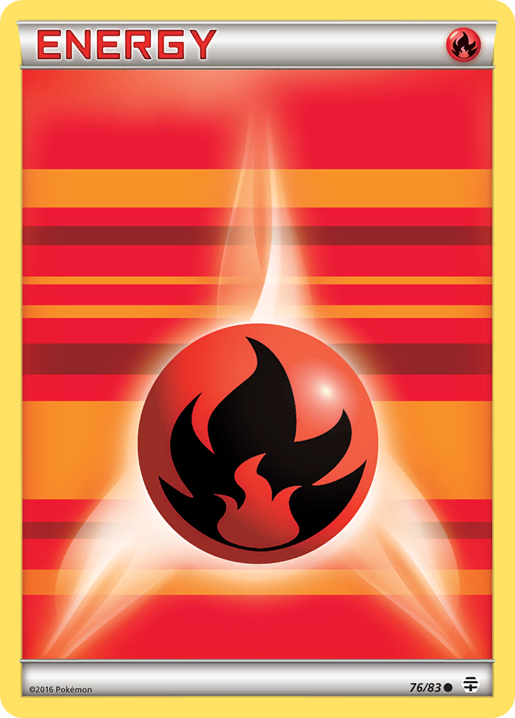 Fire Energy (76/83) XY: Generations、mySite、waistdrama