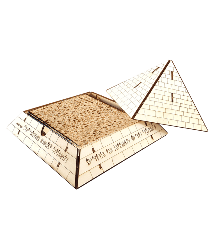 DIY Wood Pyramid Matzah Holder Puzzle、mySite、topwebapps