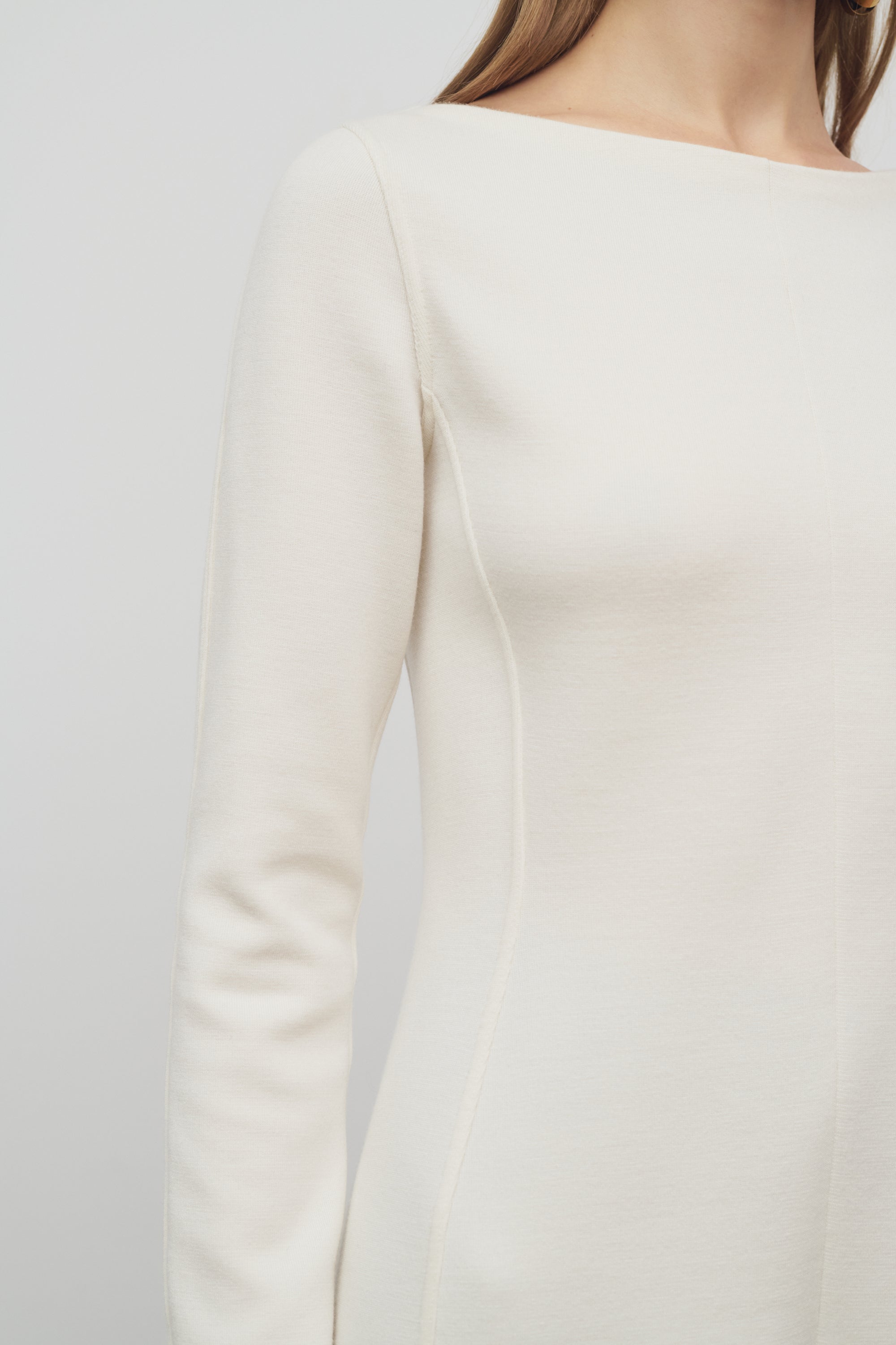 Iragi Dress in Wool and Cashmere、mySite、aoinhome