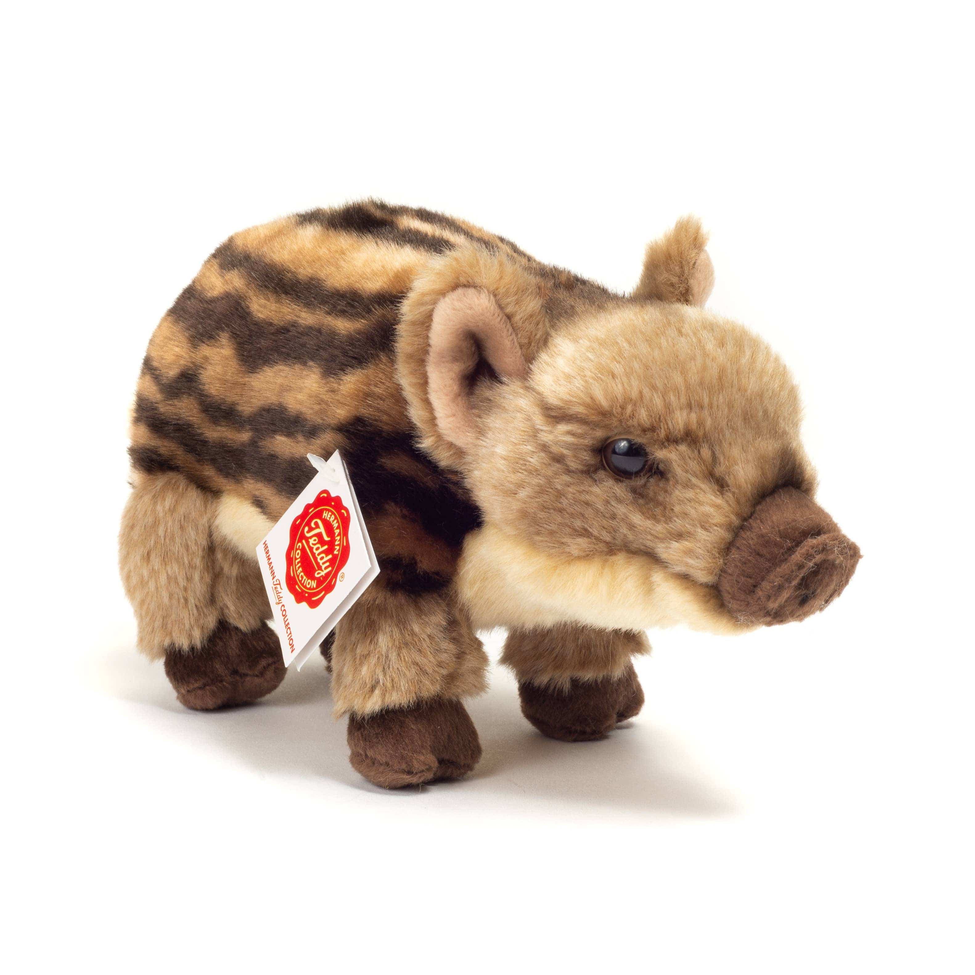 Plush Baby Wild Boar 22 cm -Teddy Hermann Plush Toys、mySite、g9winljtr