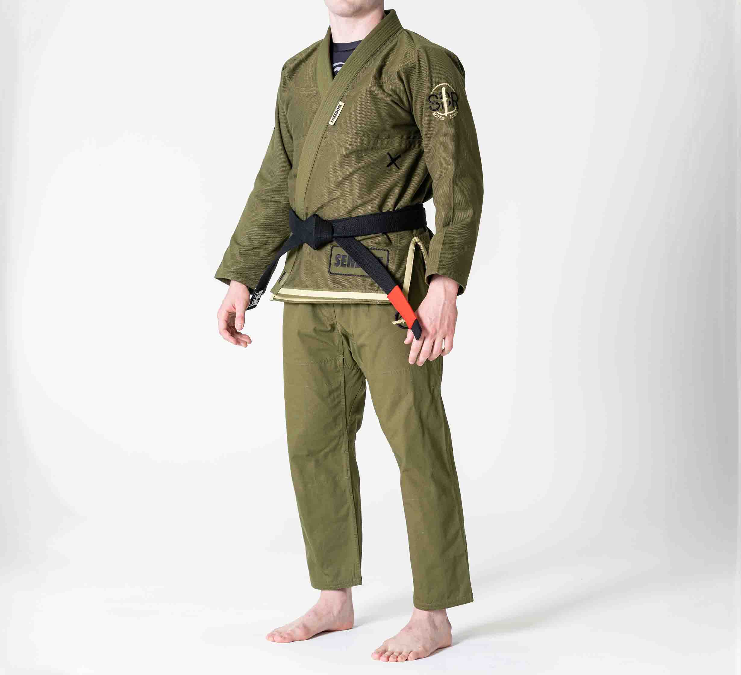 Suparaito BJJ Gi Sheepdog Response Edition Military Green、mySite、gigharbornorthrealestate