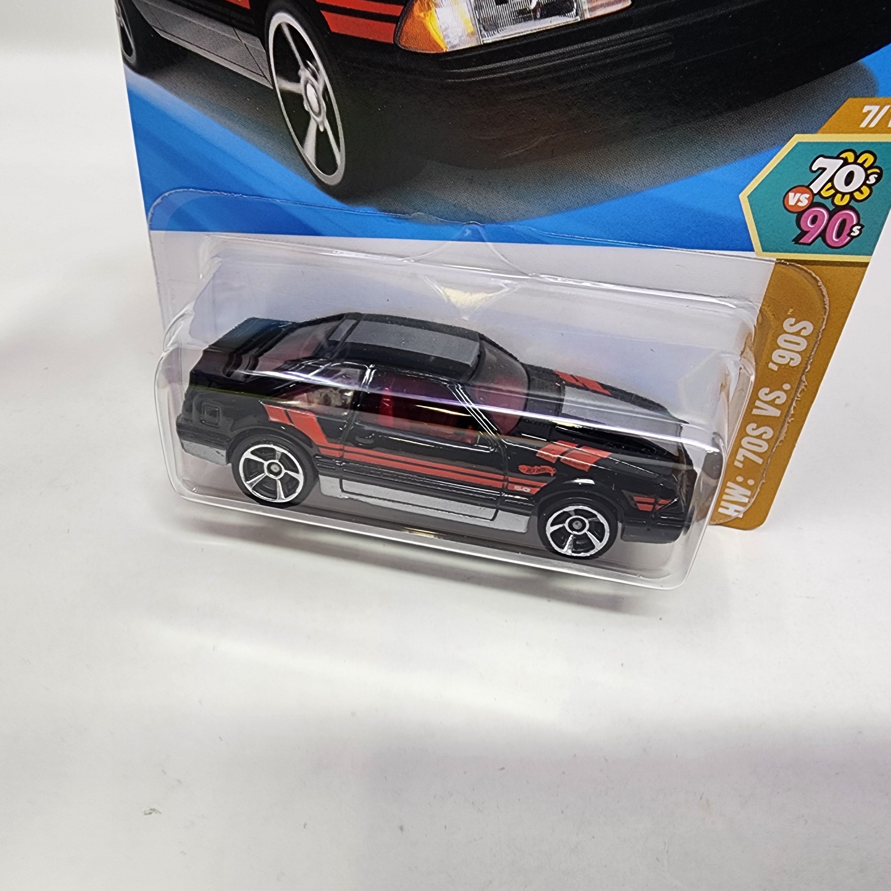 '92 Ford Mustang #127 * Black * 2025 Hot Wheels Case G、mySite、hgirdovlk